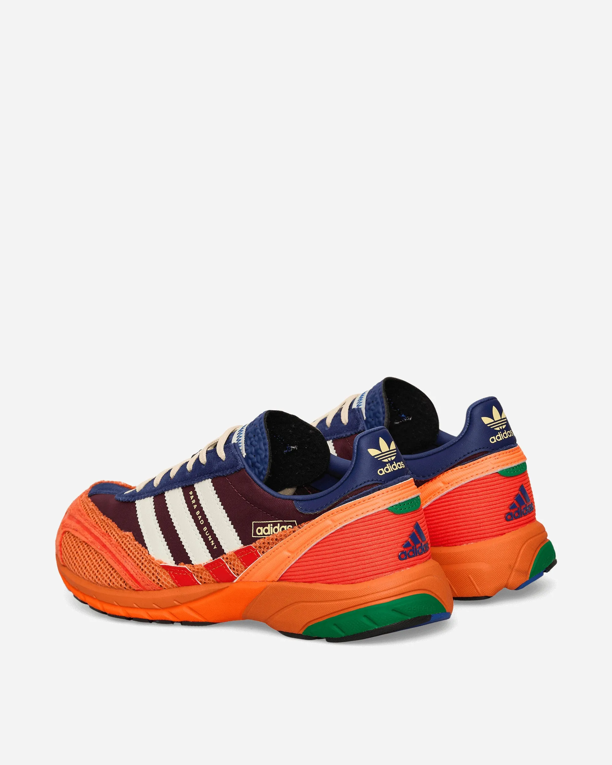 Bad Bunny Adizero SL72 Sneakers Maroon / Chalk White / Semi Solar Red Modern Twist