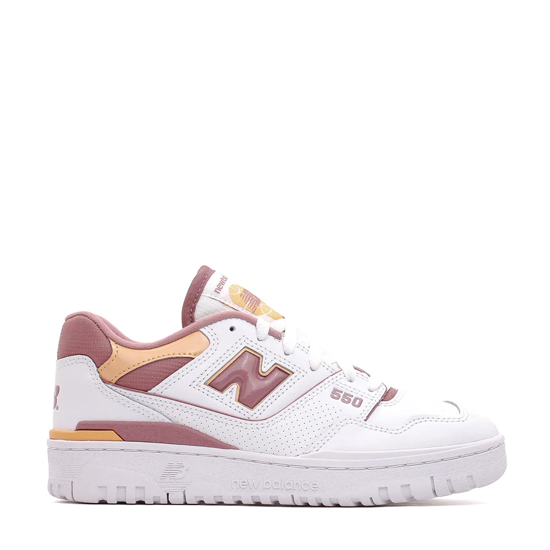 occasional - use shoes bead - decorated running gear New Balance Women 550 White BBW550EA