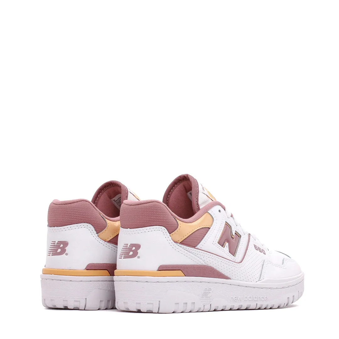 Reinforced Sides orthopedic shoes New Balance Women 550 White BBW550EA