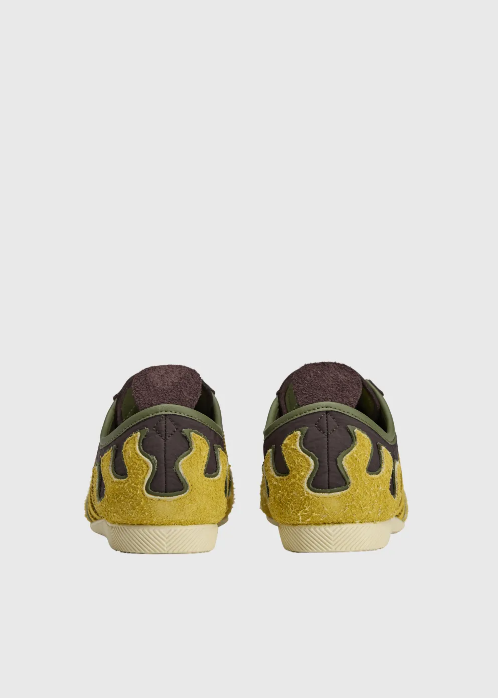 Retro design Balanced Cushioning x Brain Dead Japan Lo 'Brown Hazel Yellow' Sneakers