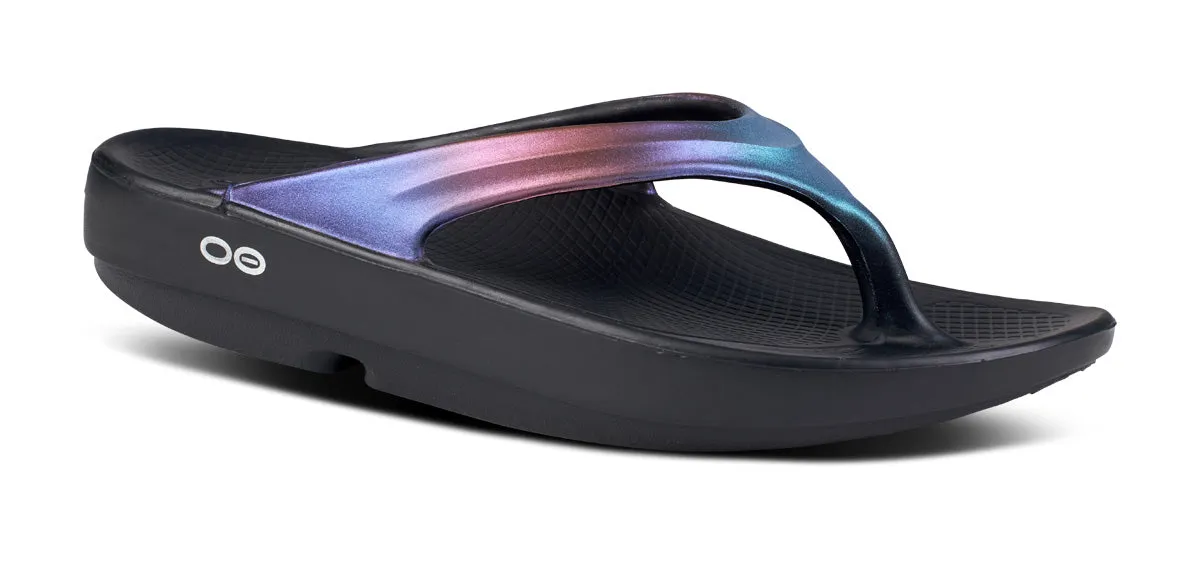 Oofos Women's OOlala Thong Luxe Commute Look