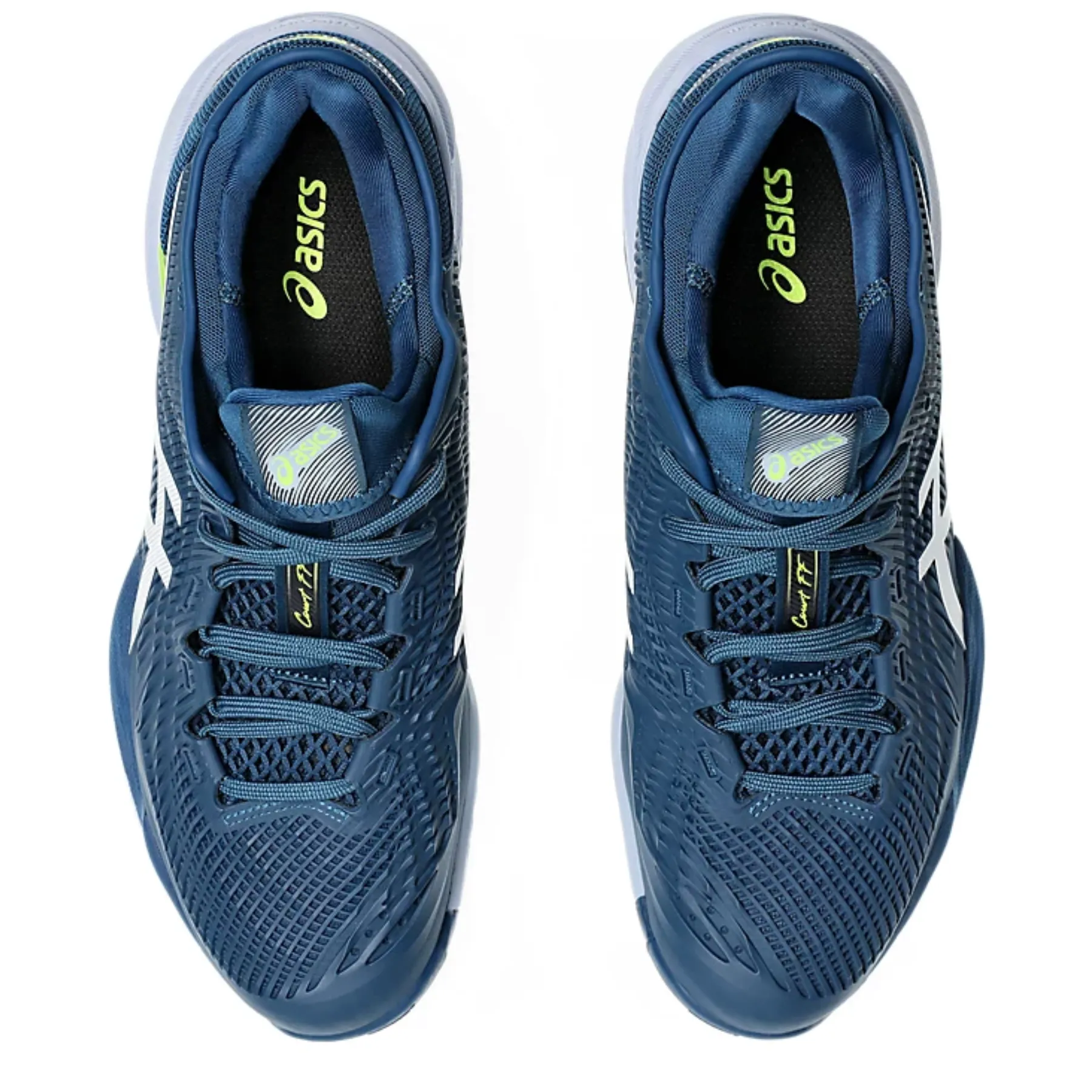 Daily Commute Asics Court FF 3 Men Tennis Shoes - Mako Blue/White