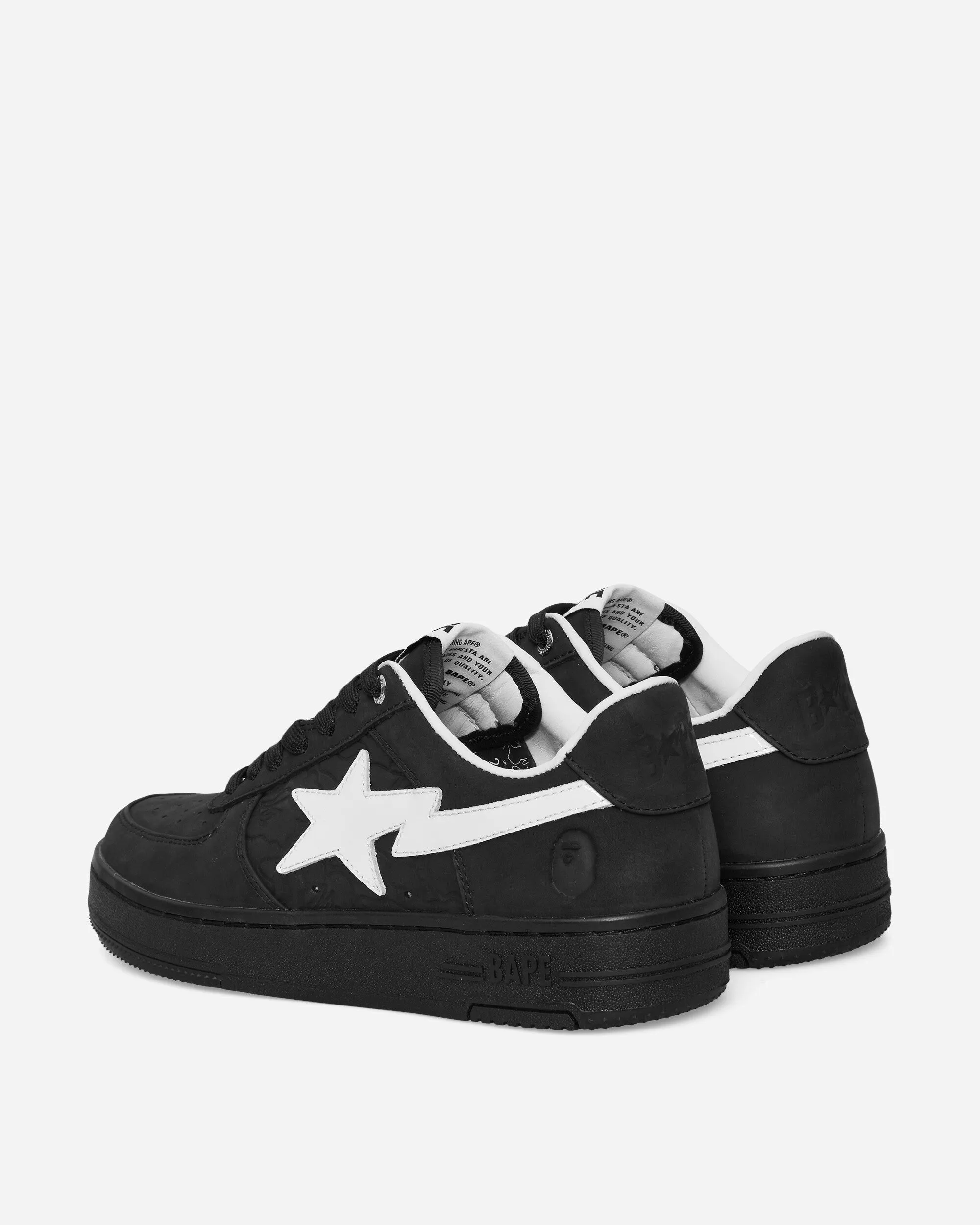 BAPE STA #3 M2 Sneakers Black Urban Fashion Fashion Comfort