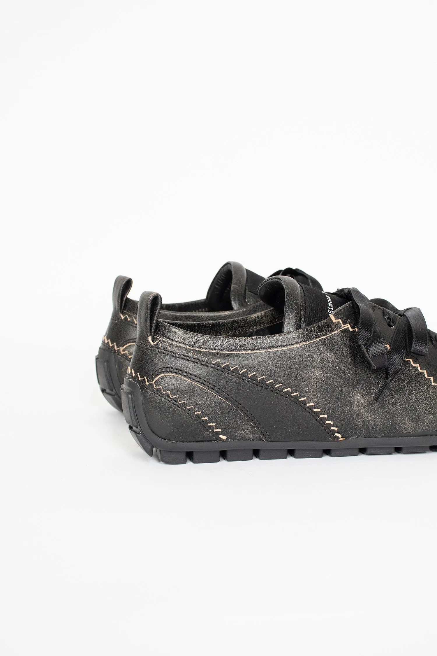 Transit Fit Vulcanized Construction Ballerina Grip Trainer Dark Brown
