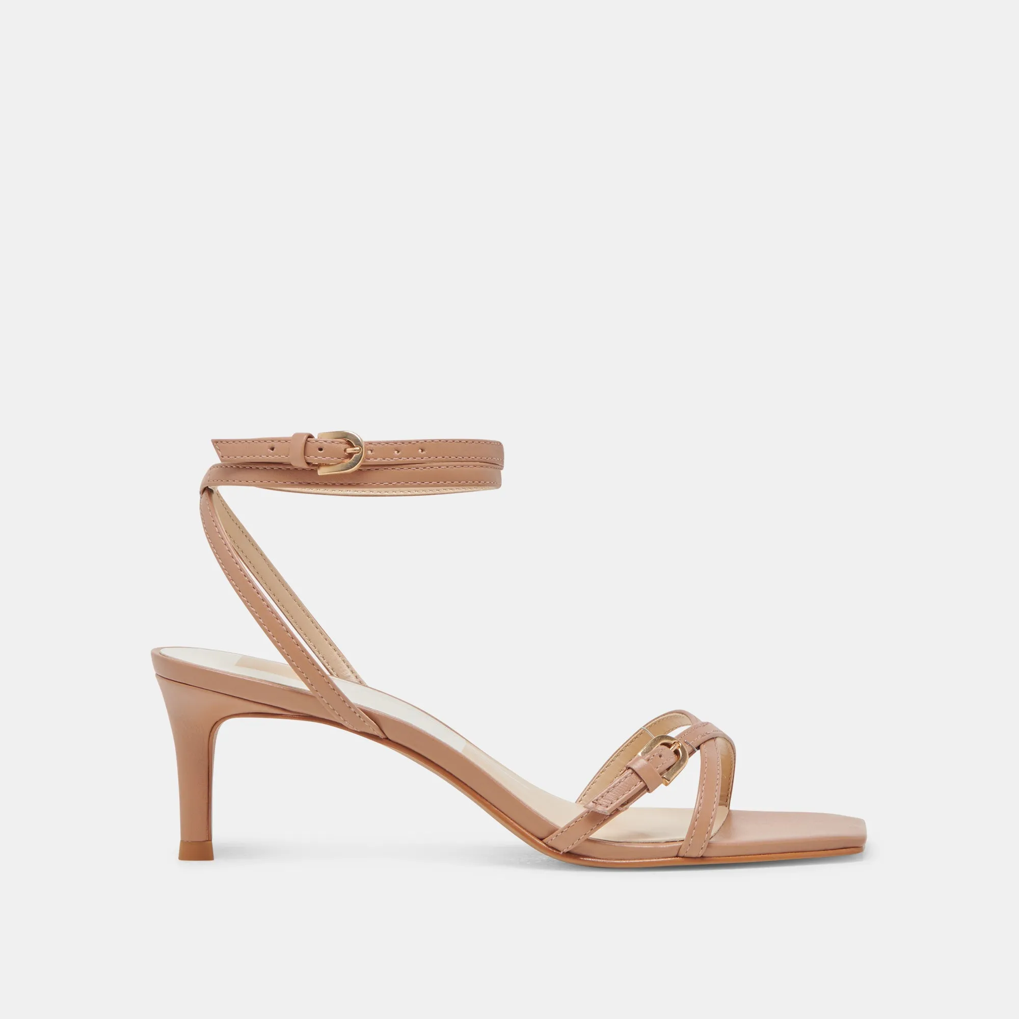 BAMBY HEELS WHISKEY LEATHER Smart Footwear