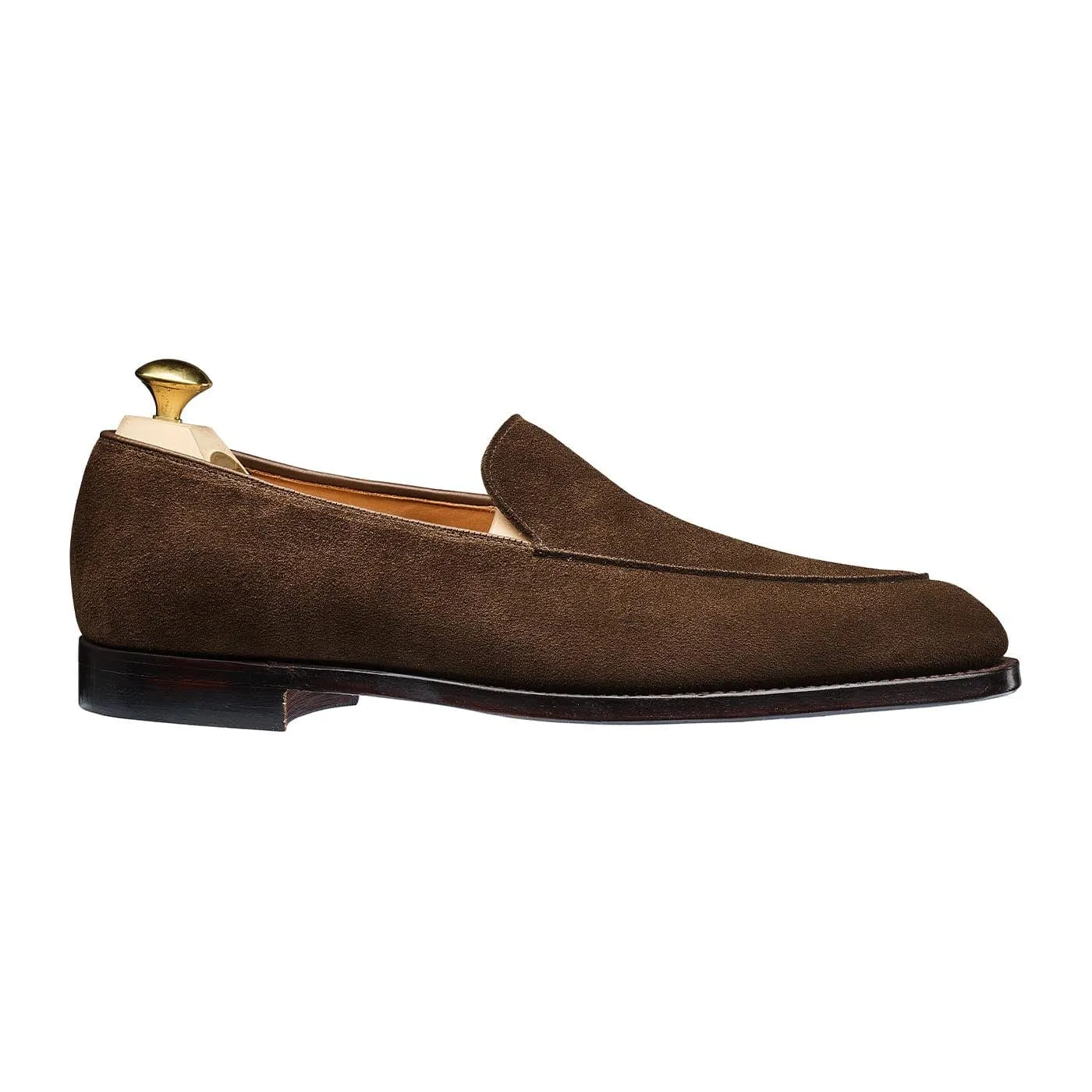 Cannes Dark Brown Calf Suede Evening Calm Weekend Outing