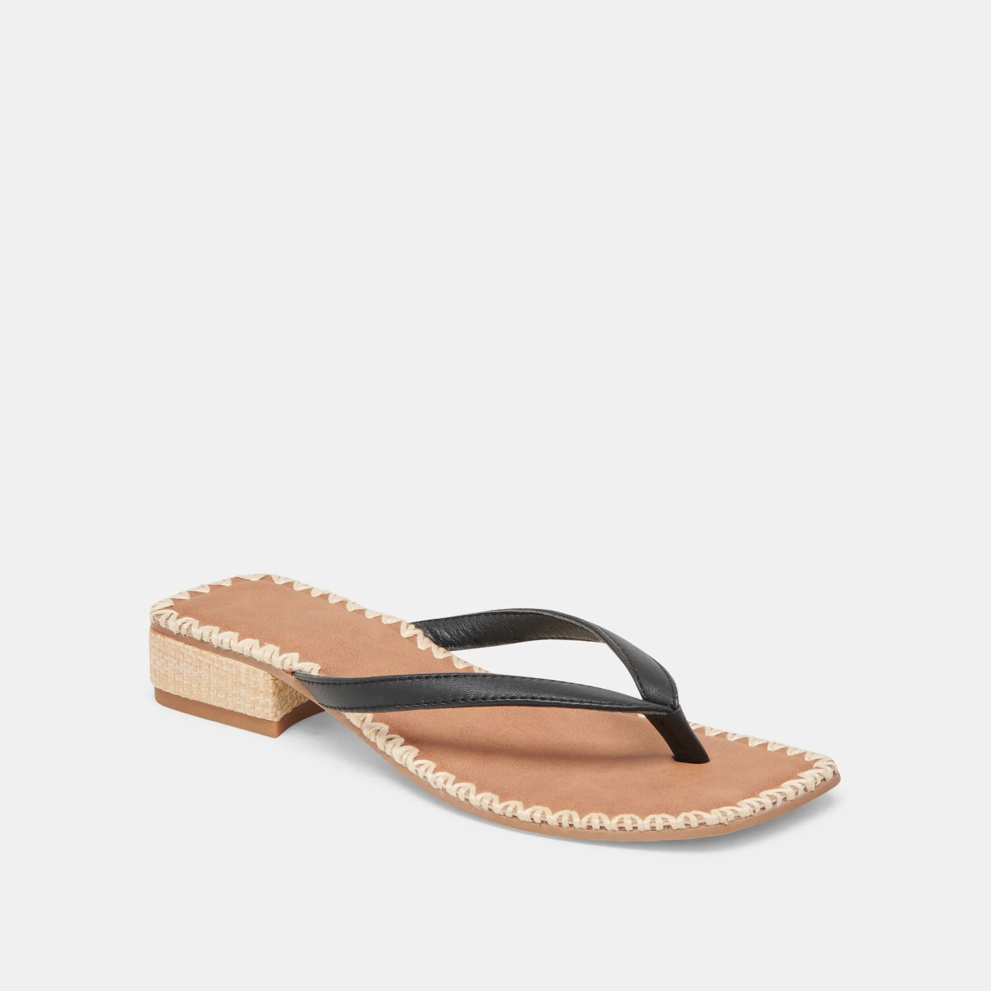 Shock absorption Premium Sandals BARTY SANDALS BLACK LEATHER