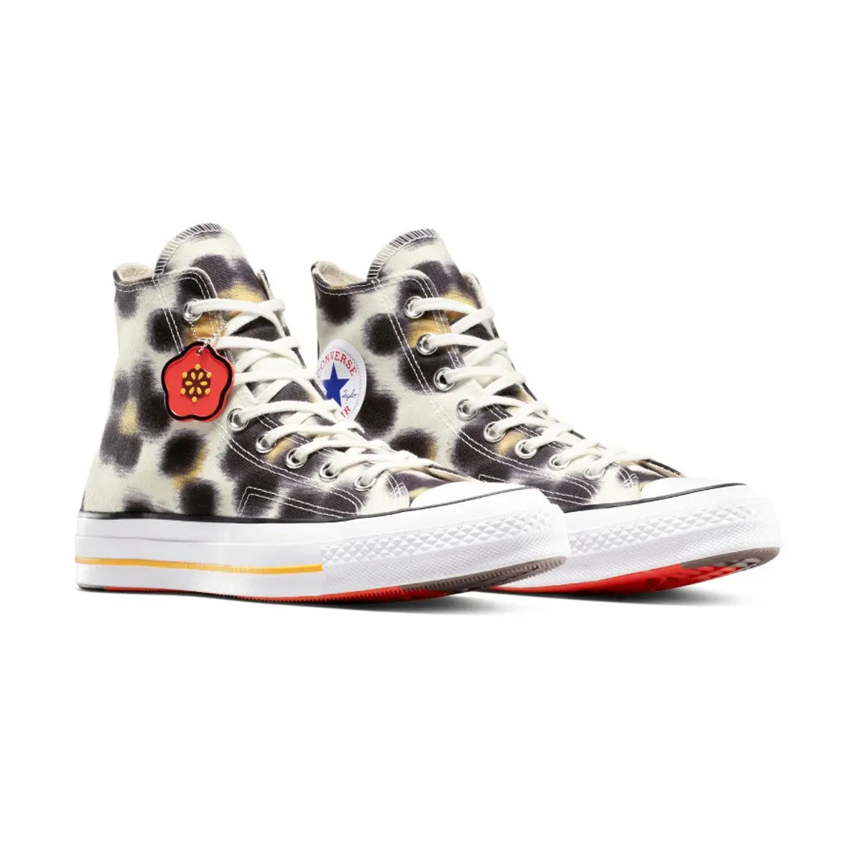   Kenzo Chuck 70 'Hana Leopard Sweet Corn' Casual Design Airflow Optimized Structure
