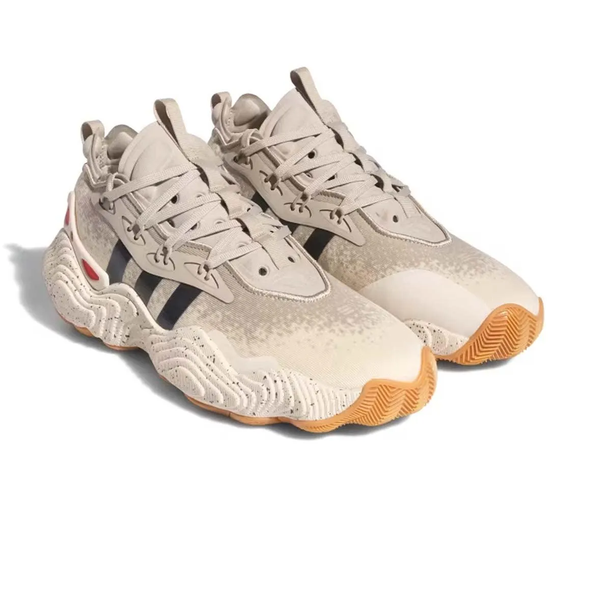Water Resistant Weave Knit Upper Trae Young 3 'Wonder Beige