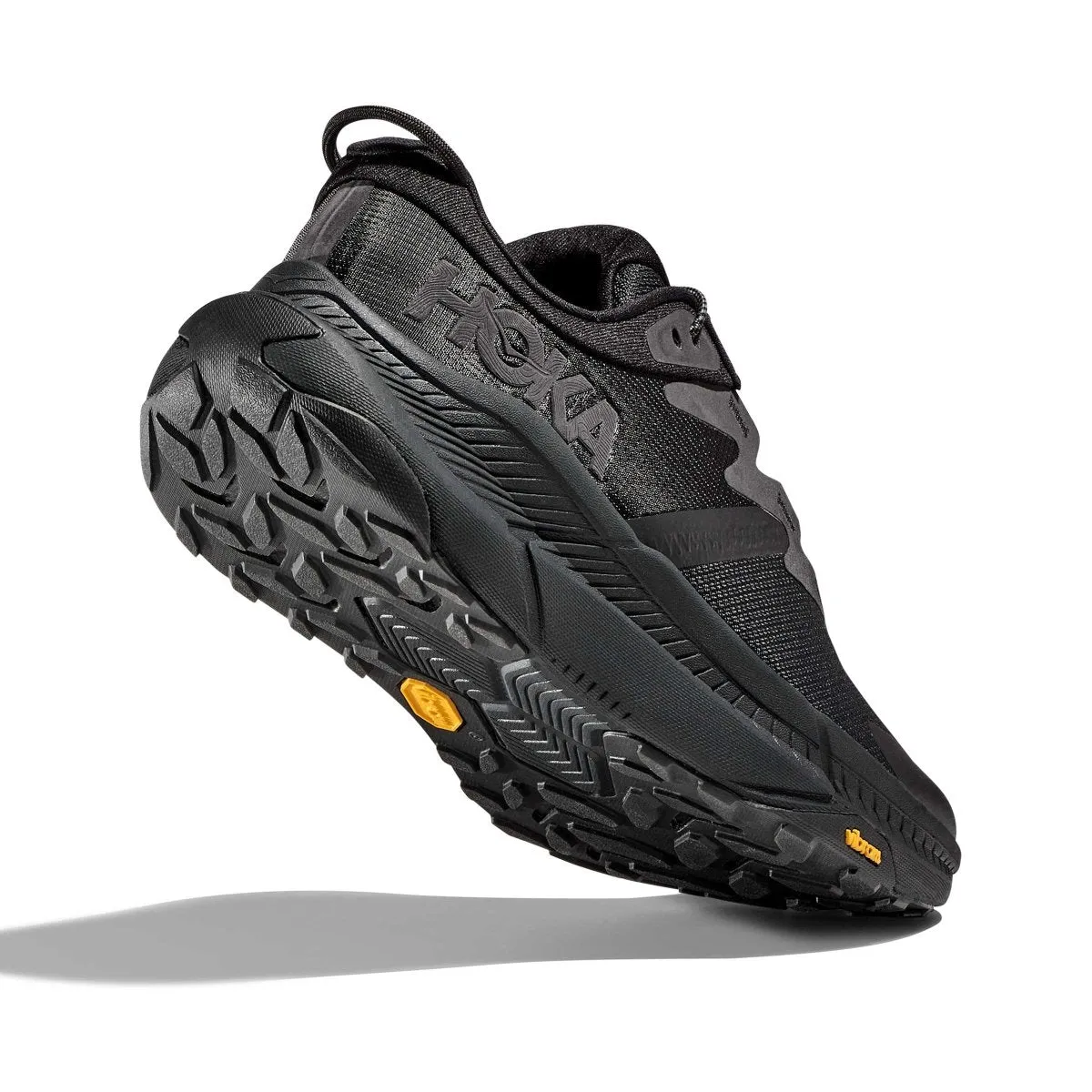 Silver Glow Hoka One One Men's Transport Black/Black