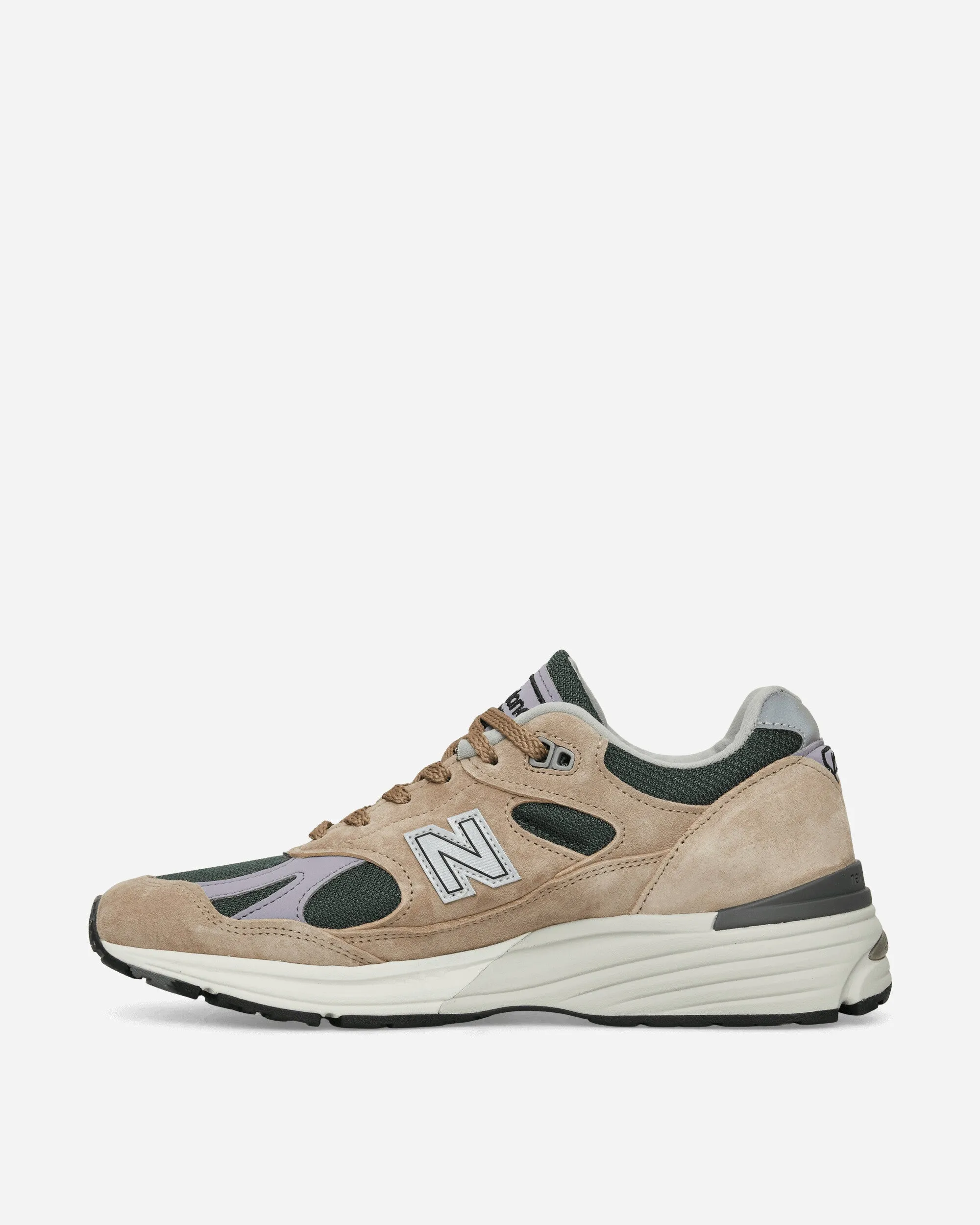 Sporty Sand Jog MADE in UK 991v2 Sneakers Cement / Douglas Fir / Lavender Grey