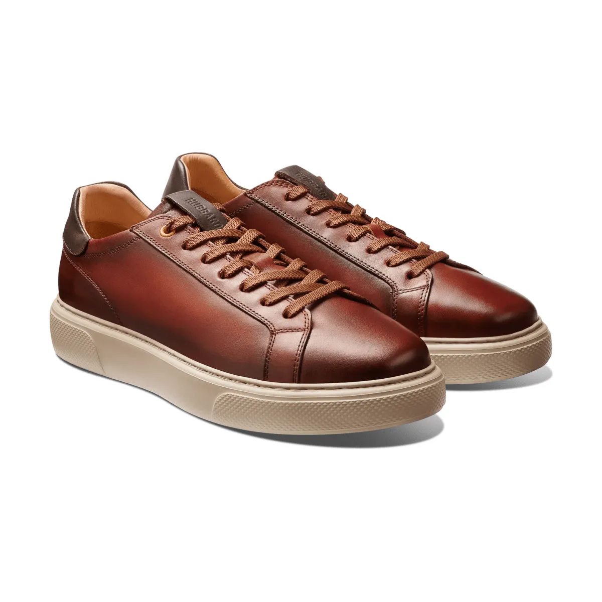 Samuel Hubbard Men's Sunset Sneaker 2.0 Antique Brown Leather Sun Step