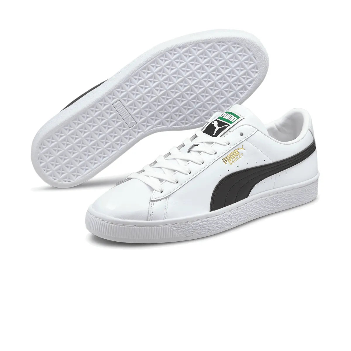 Quiet Ground Cushioned Upper Basket Classic XXI 'White Black'