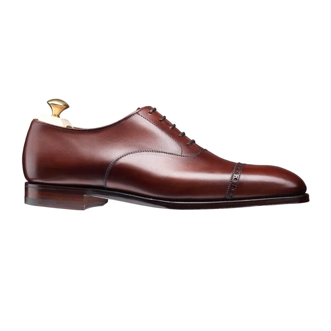 Belgrave Chestnut Antique Calf Smooth Fit Classic Groom Oxfords