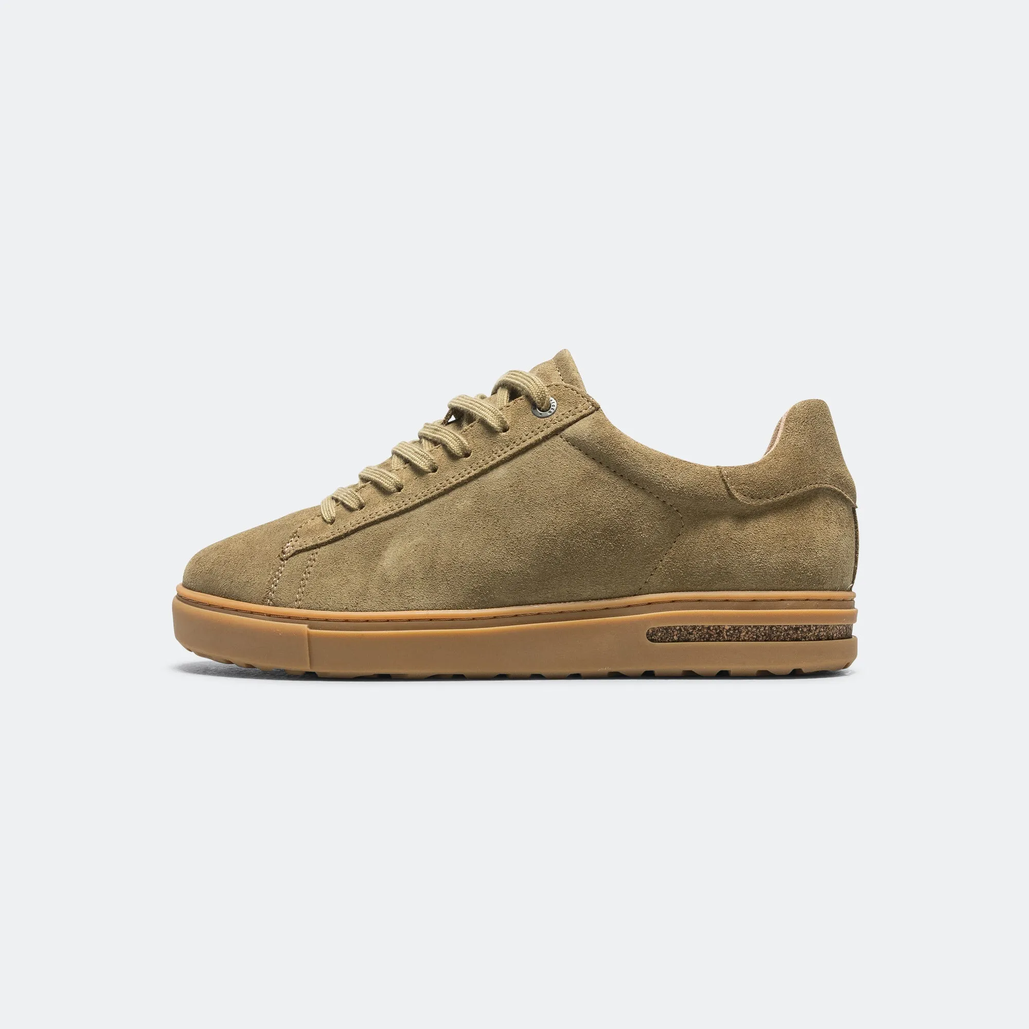 Bend - Faded Khaki Suede Leather Neutral Footwear Adaptive Flex Technology