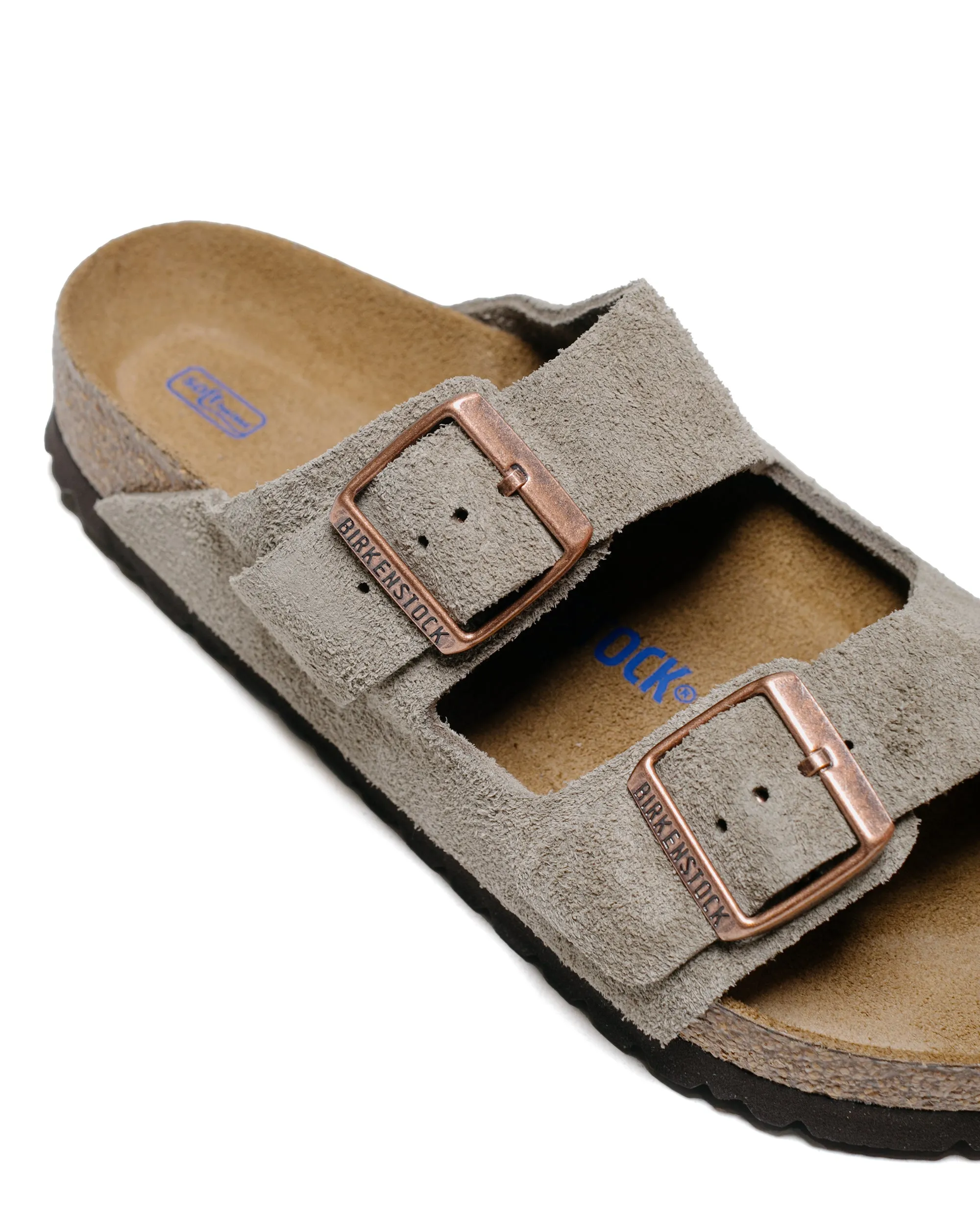 anti static Birkenstock Arizona Taupe Suede