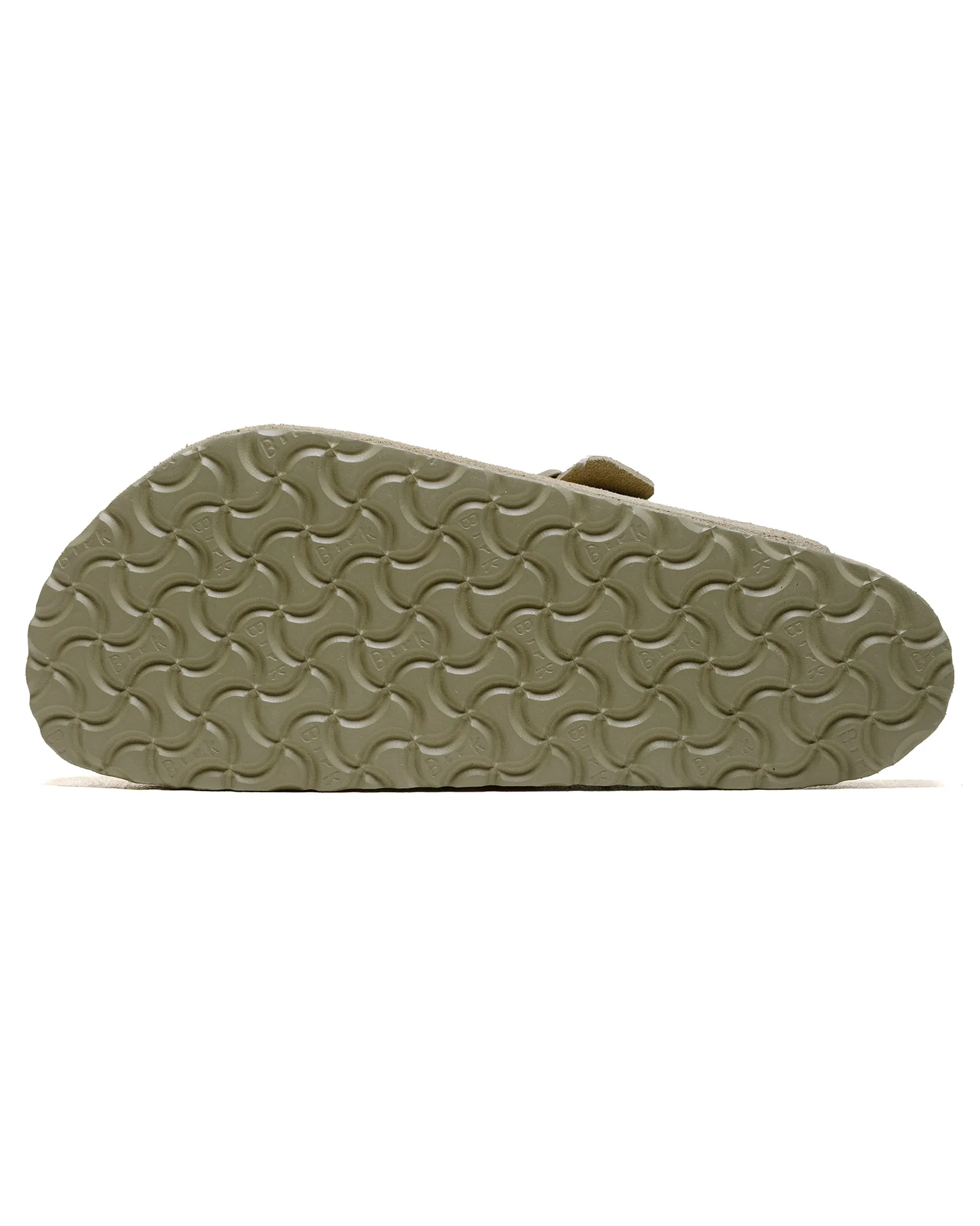 SmoothSurface Birkenstock Boston Faded Khaki Suede