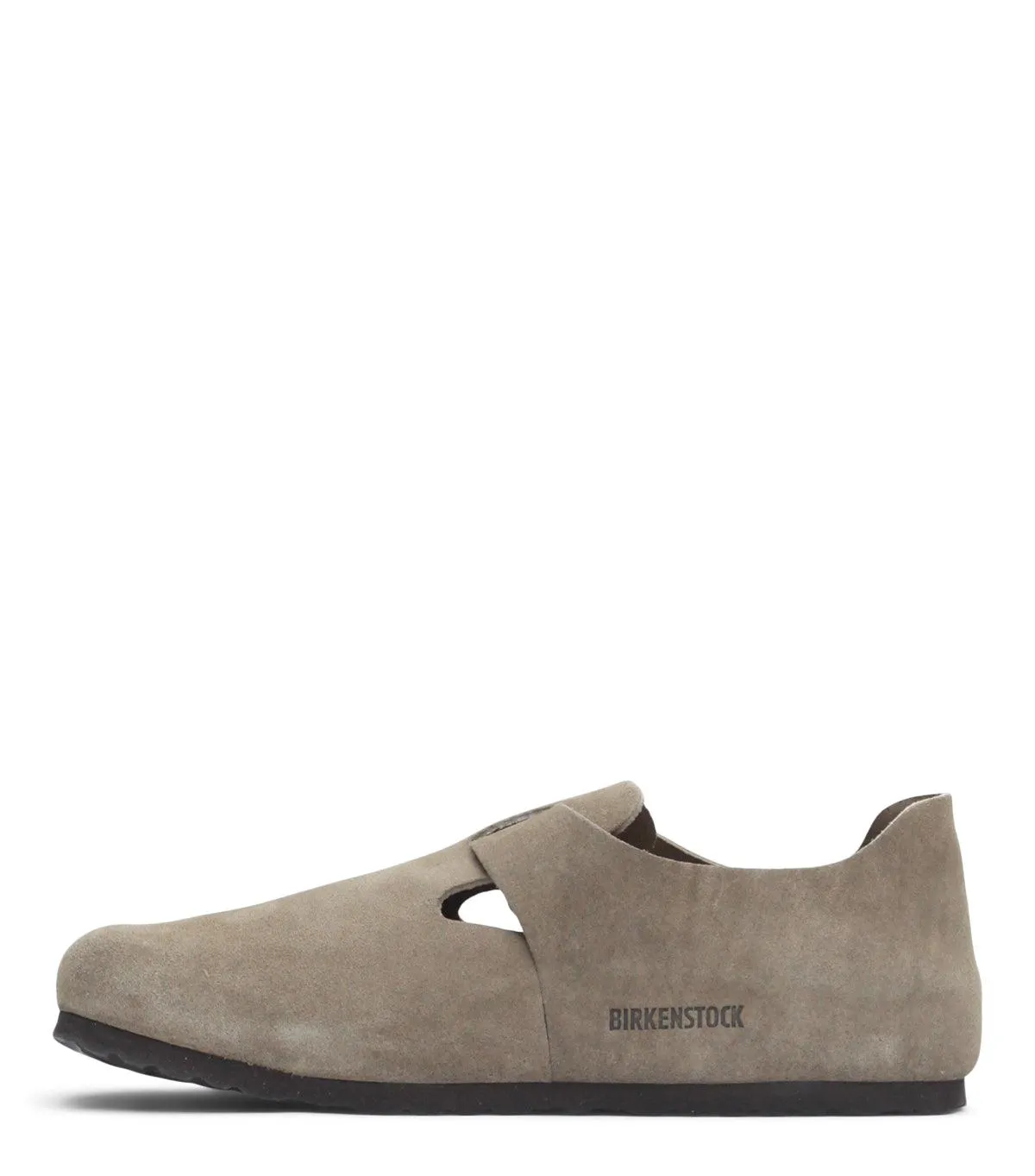 Sleek cushioning Luxurious lining Birkenstock London Suede Taupe