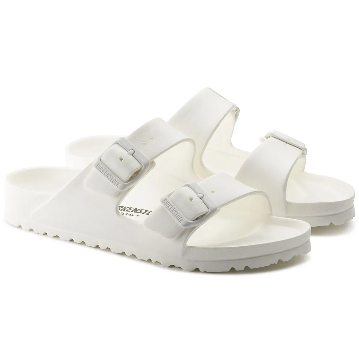 Cool Texture Birkenstock Men's Arizona EVA Waterproof White