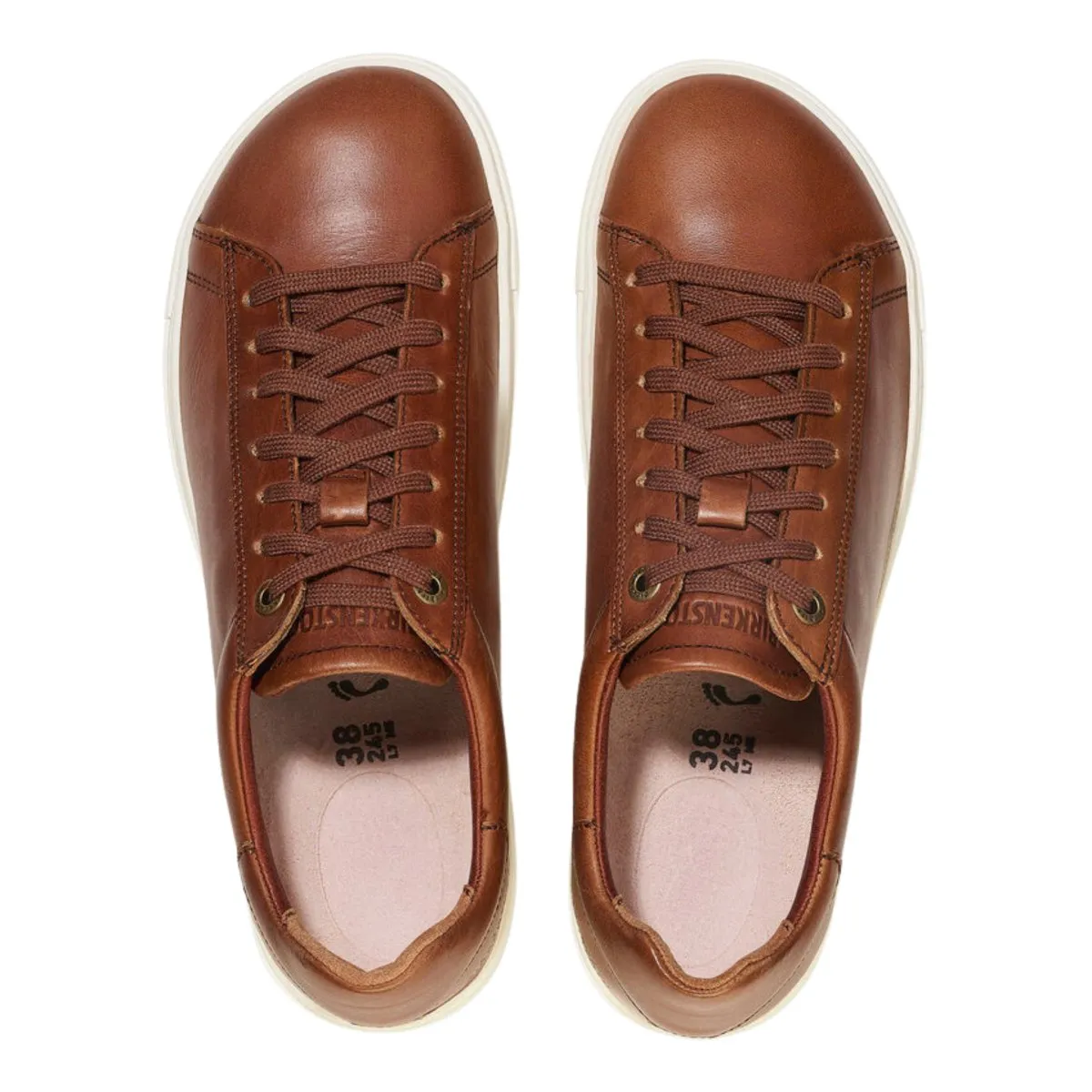 Feet Support Buckle Detail Birkenstock Men's Bend Cognac Leather