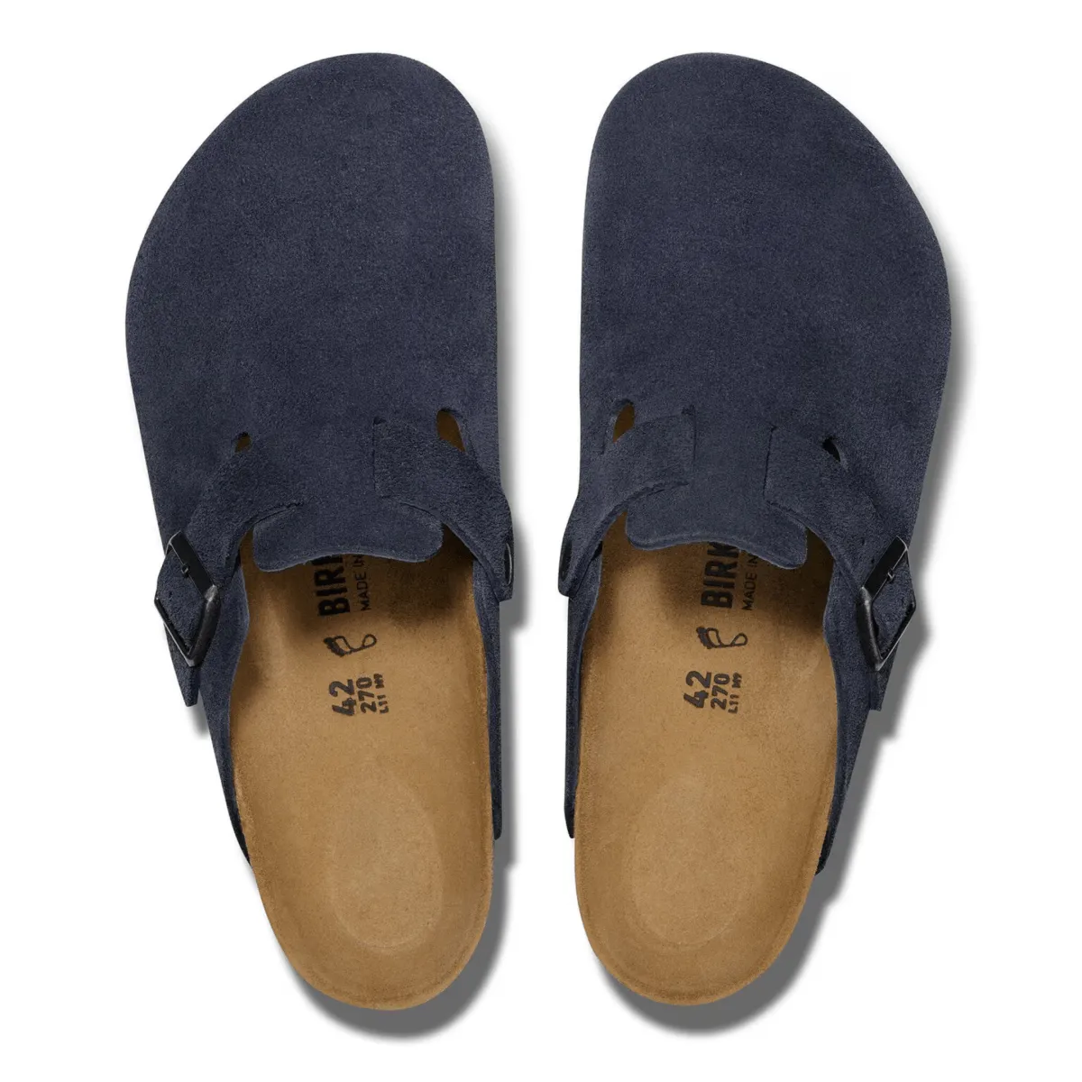 Comfort Tech Sprint Step Birkenstock Men's Boston New Navy Suede
