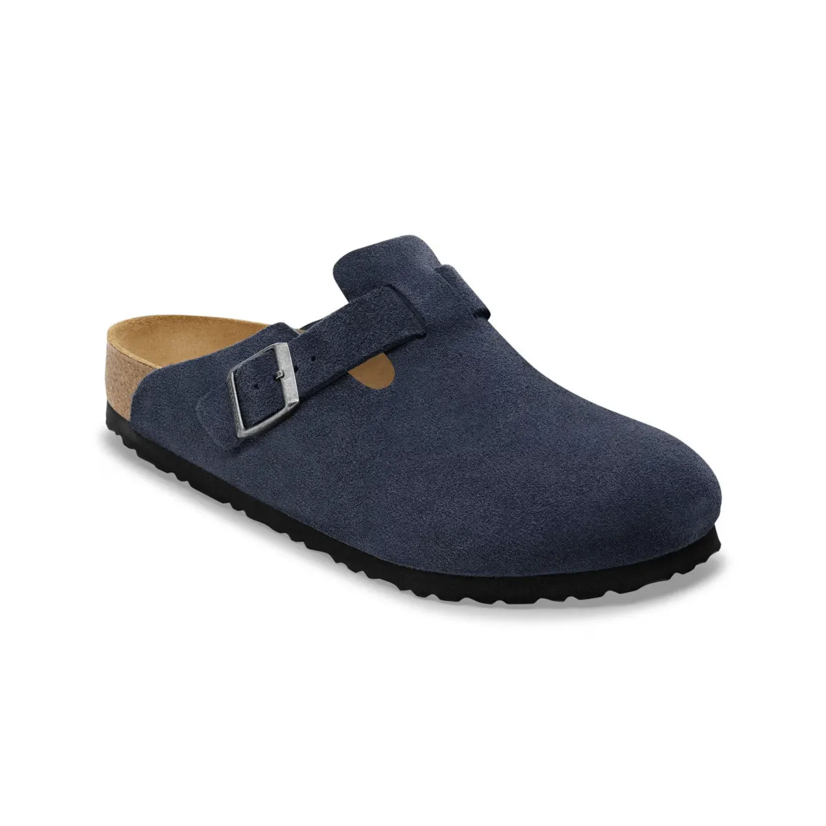 Birkenstock Men's Boston New Navy Suede Film Shoot All Day Use