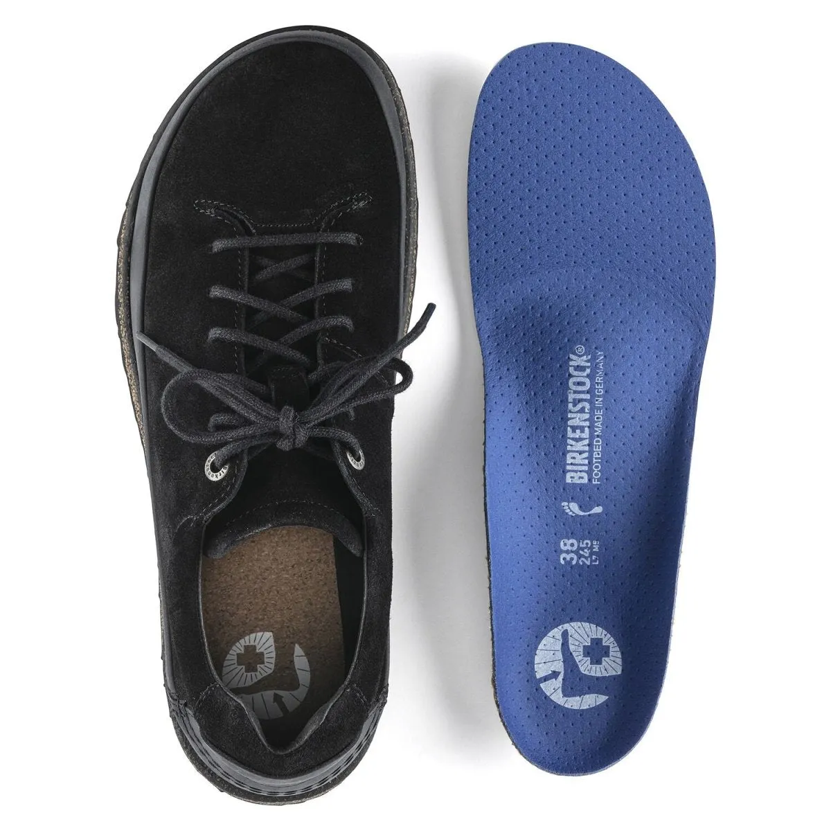 Fog Path Birkenstock Men's Honnef Low Black Suede