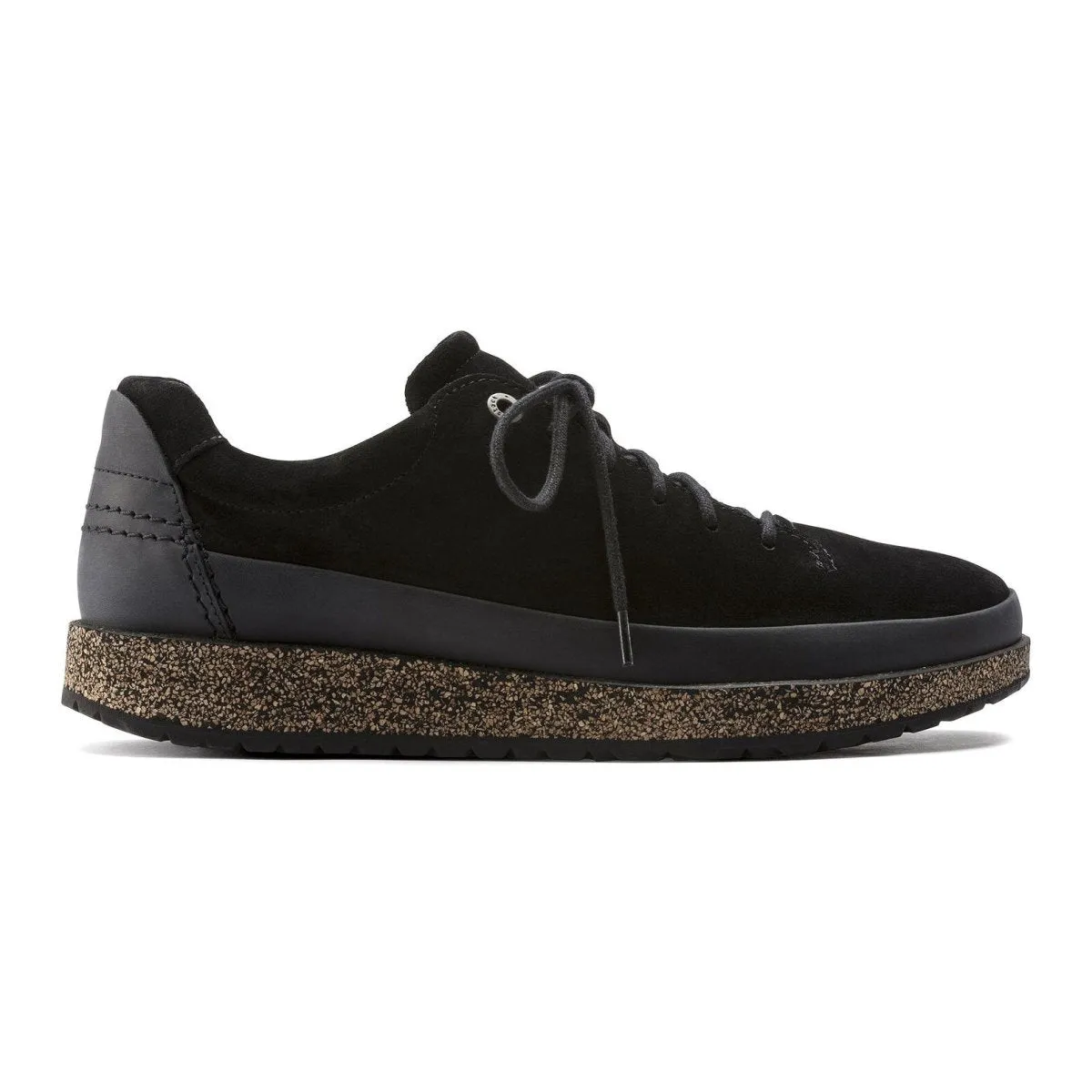 Birkenstock Men's Honnef Low Black Suede Minimal Look