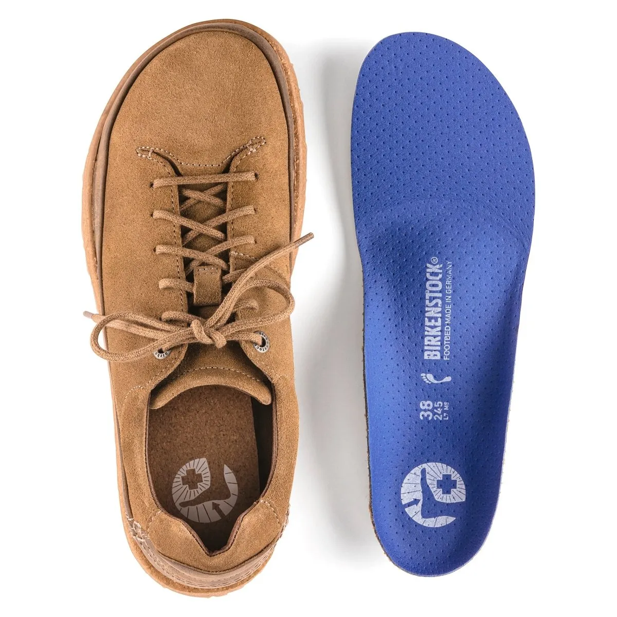 Birkenstock Men's Honnef Low Tea Suede Toe Space