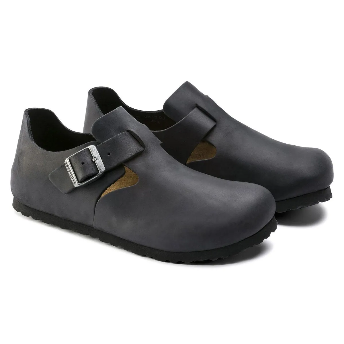 Timeless Feel Birkenstock Men's London Black Oiled Leather