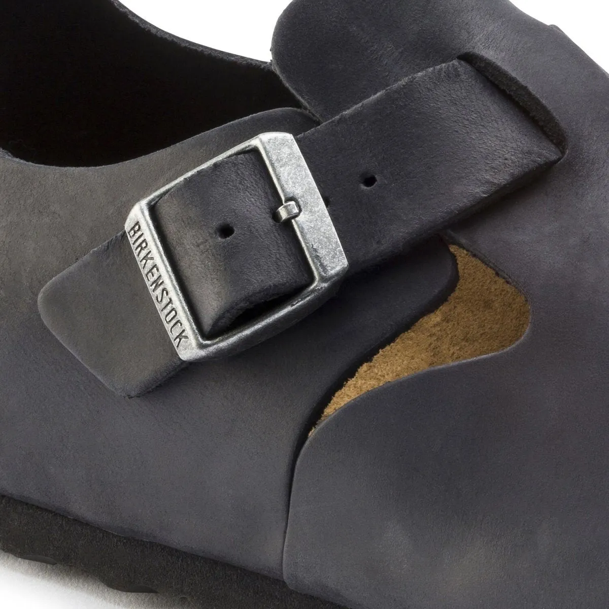 Birkenstock Men's London Black Oiled Leather Explore More