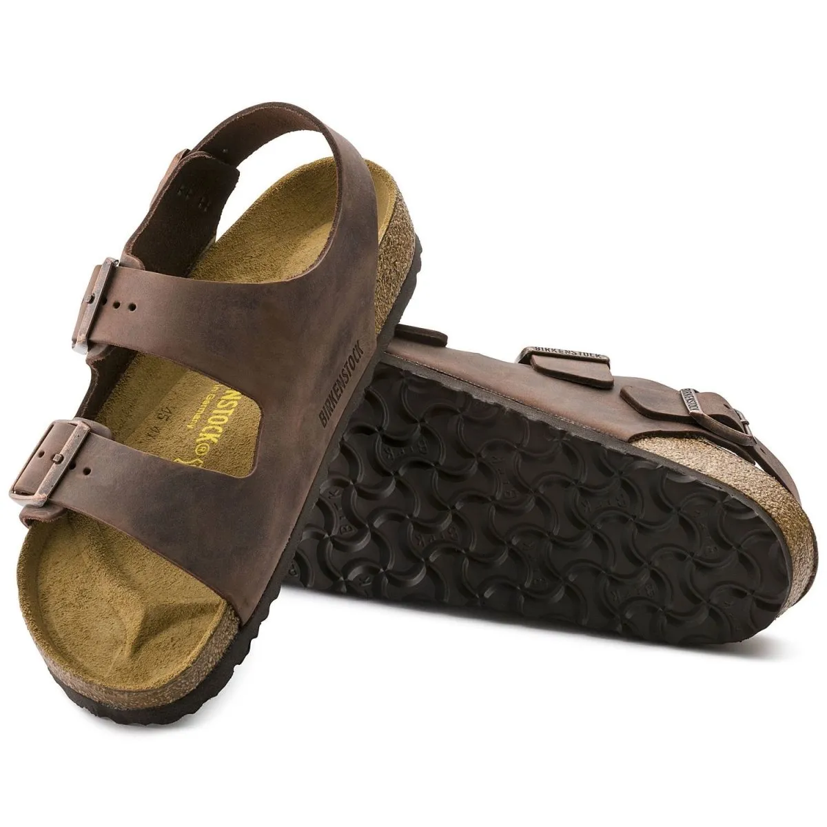 Airy Feeling Mesh Birkenstock Men's Milano Oiled Habana