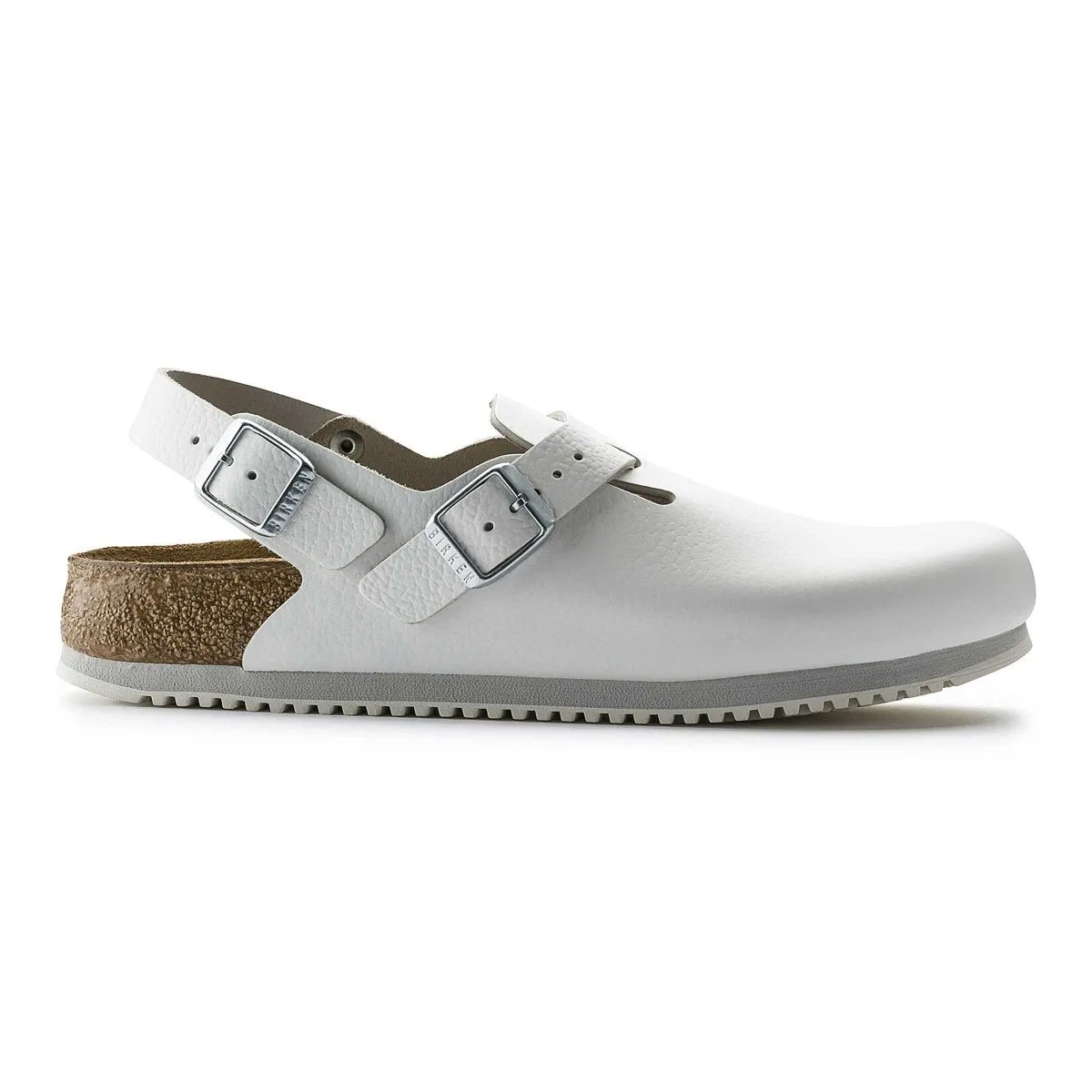 Foot Form Birkenstock Men's Tokio Supergrip White Leather