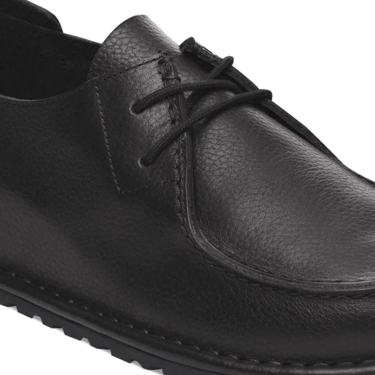 Ventilated Birkenstock Men's Utti Lace Black Leather