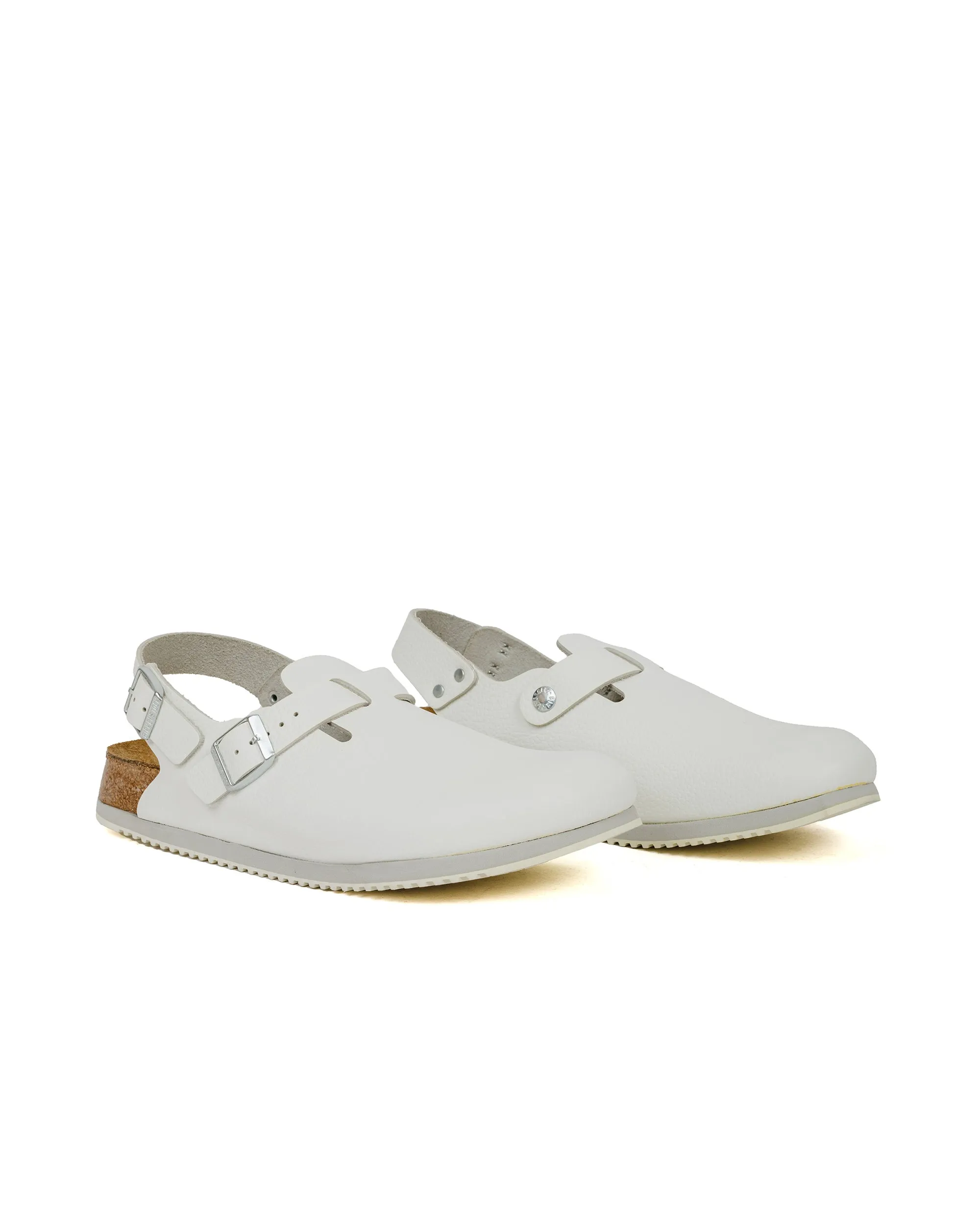 Birkenstock Tokio Super Grip Leather White Active Life Celebrate Walk