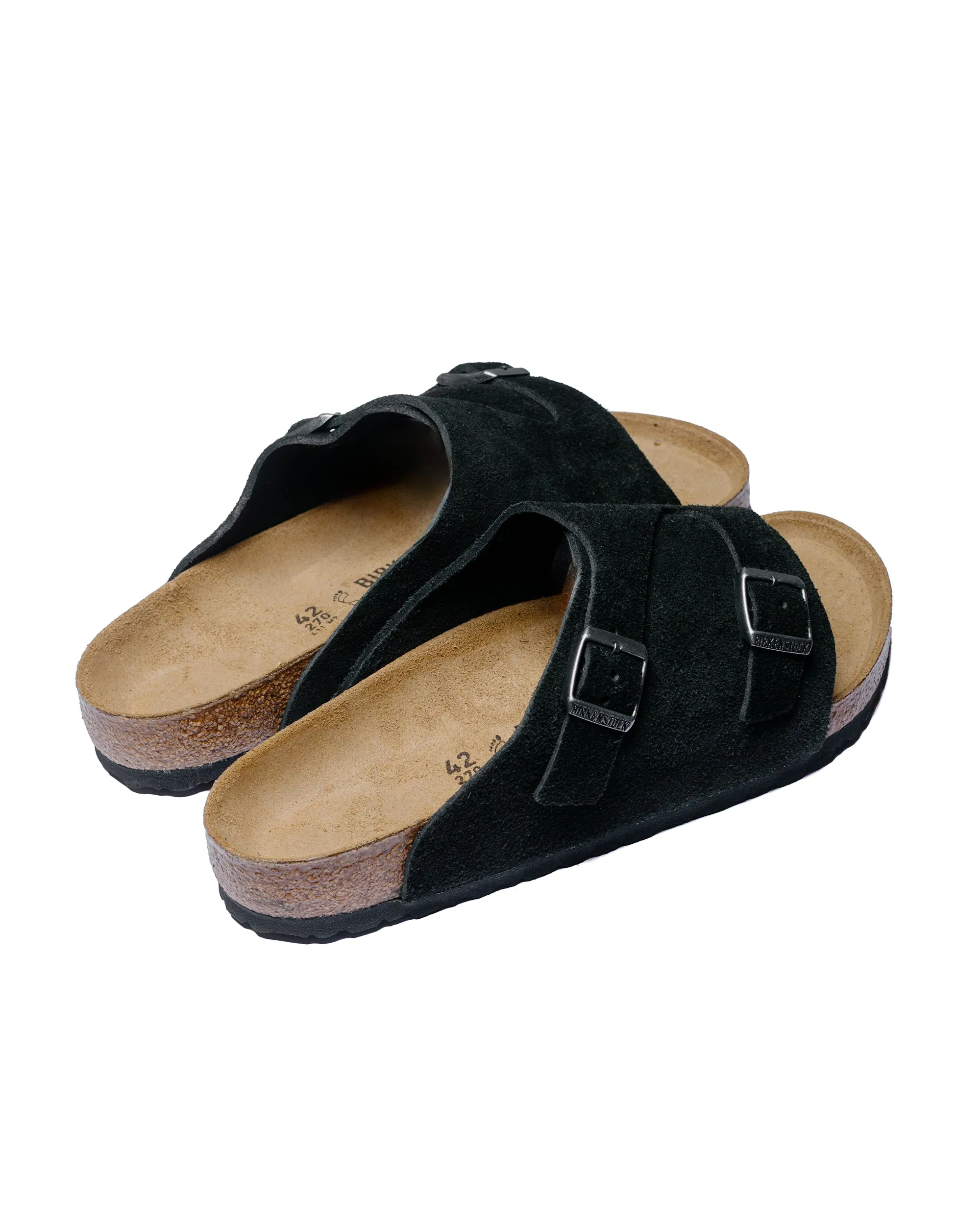 Classic Look Birkenstock Zurich Suede Black