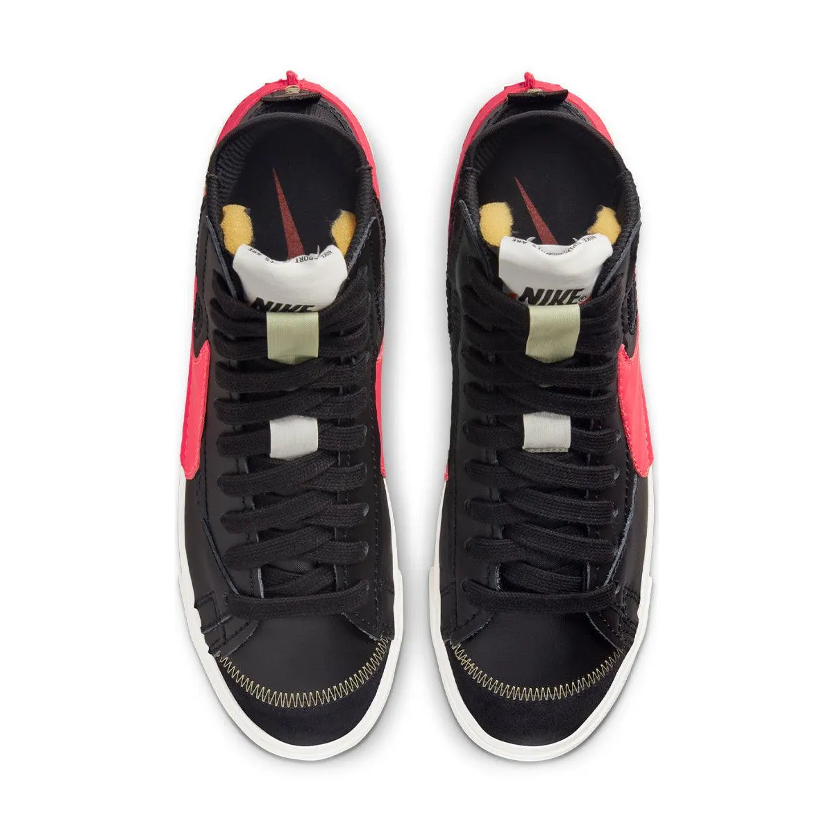 Blazer Mid '77 Jumbo 'Black Bright Crimson' Durable durability