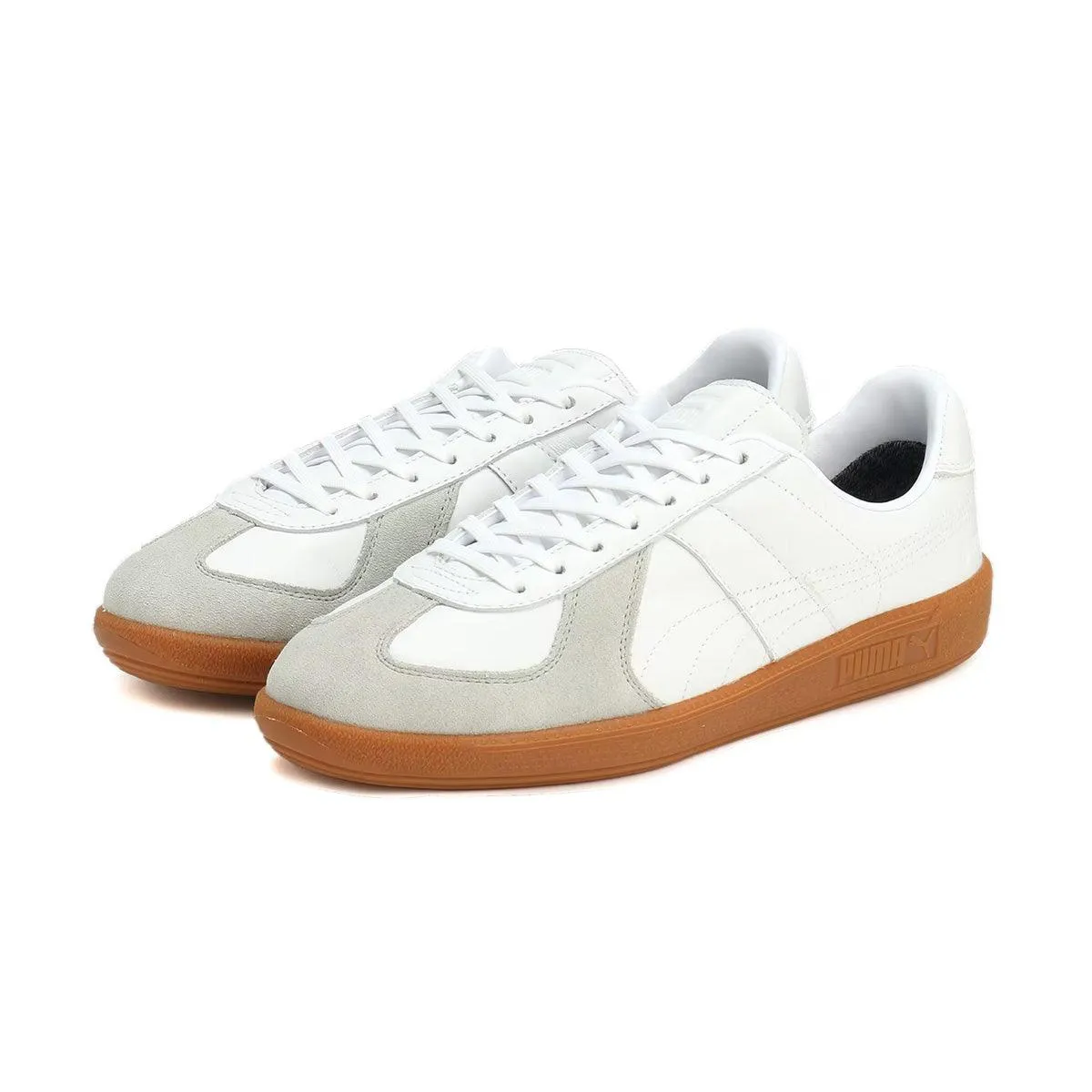   Blue Blue Japan Army Trainer 'PUMA White' Flexible Traction
