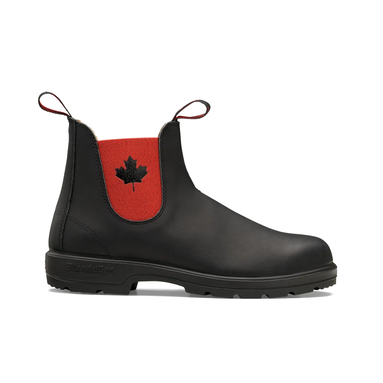 Day To Night Blundstone Eh! Boot Black w/Red Elastic - 1474