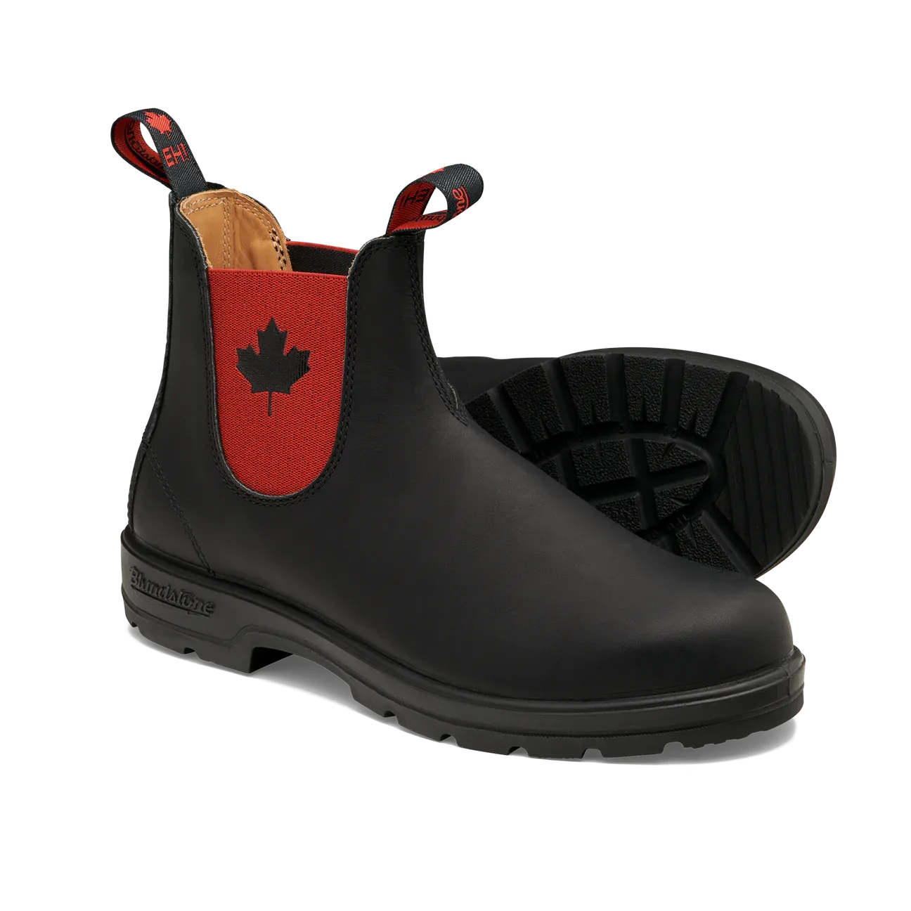 Blundstone Eh! Boot Black w/Red Elastic - 1474 Elastic Ankle