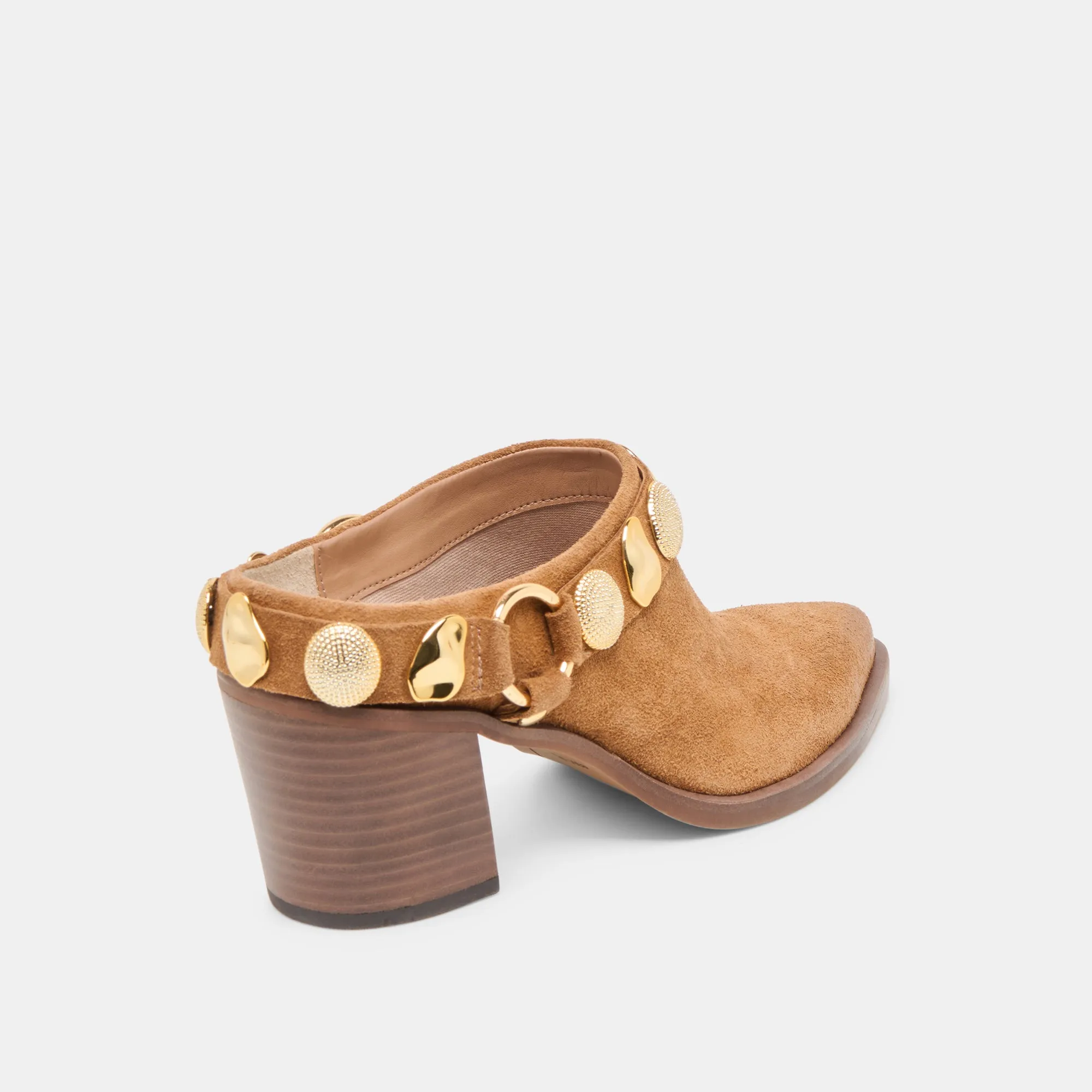 Occasion Shoes Strappy Heeled Sandals KANYON HEELS BROWN SUEDE