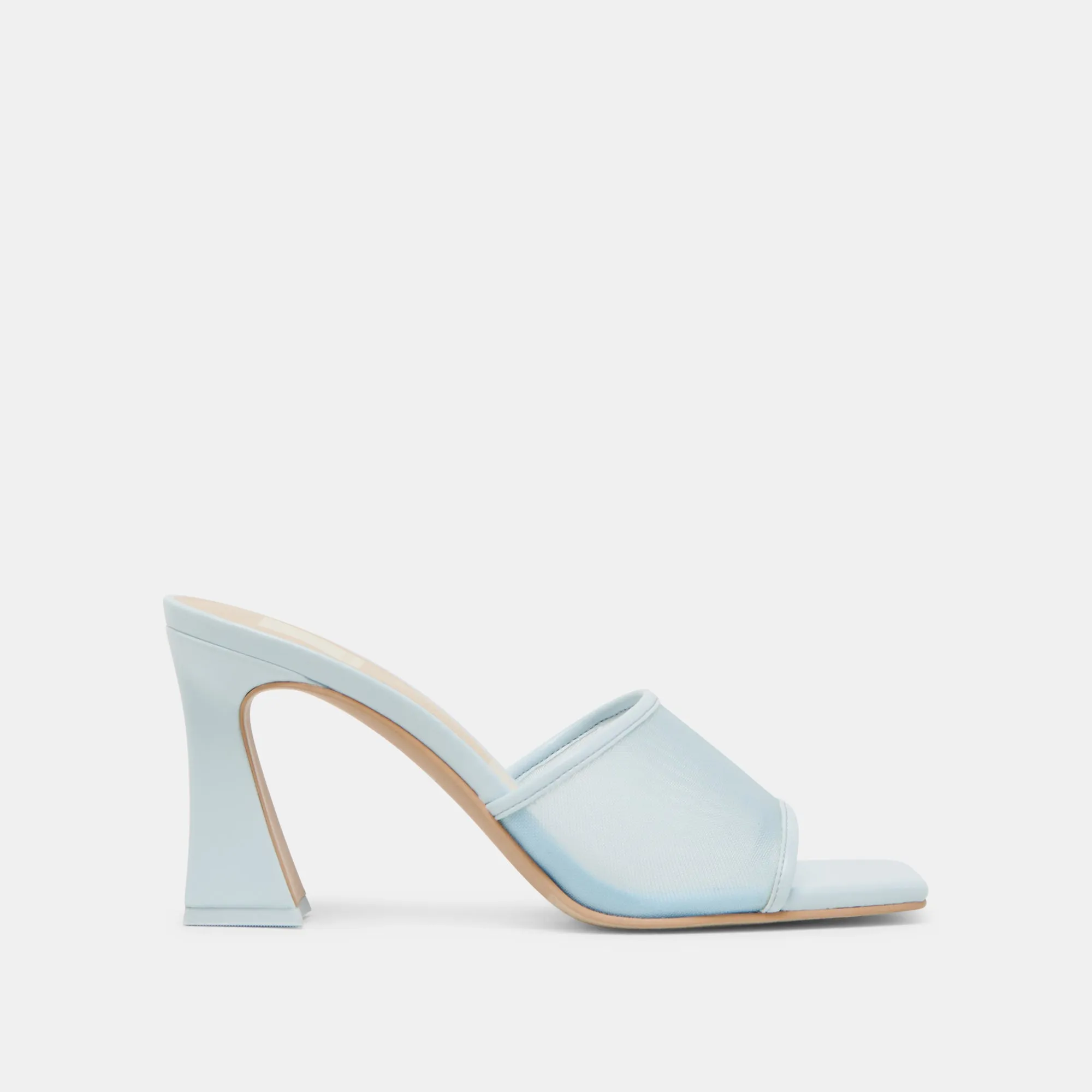 NARDA HEELS ICE BLUE MESH Sporty Heeled Shoes