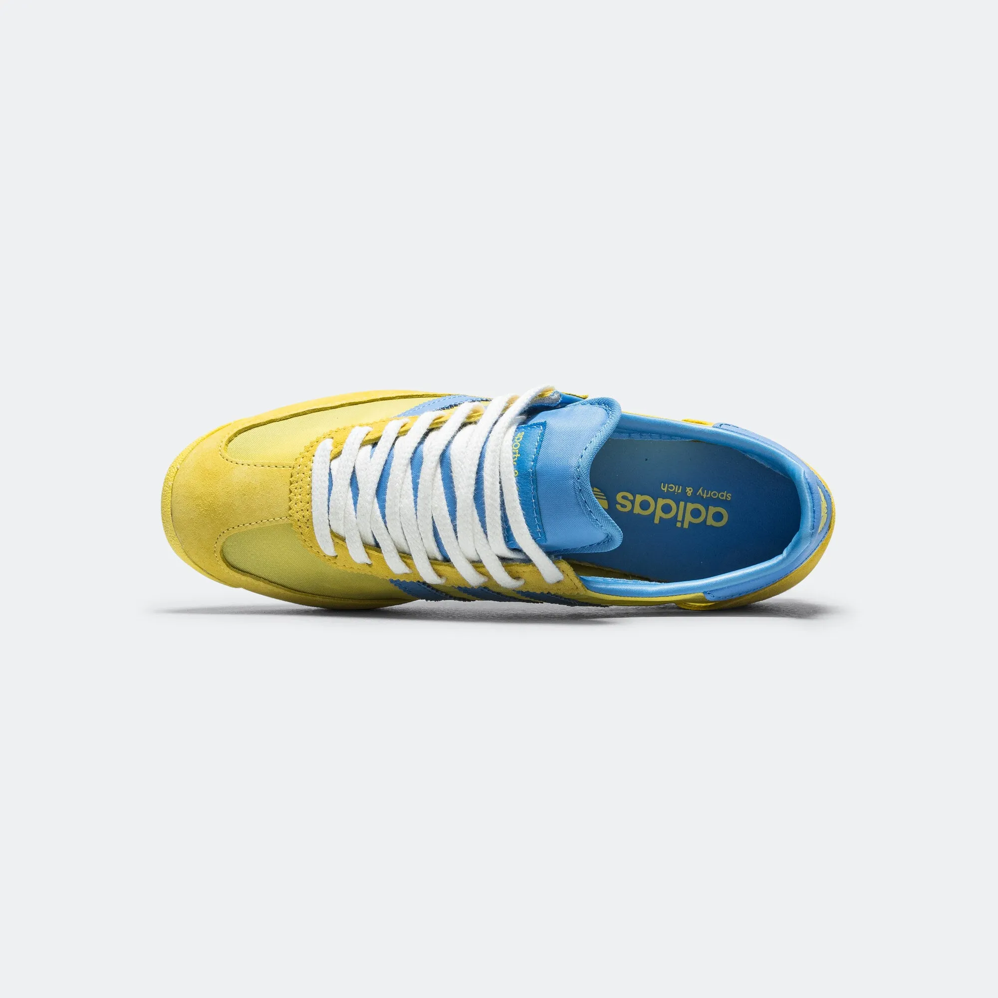 Premium cushioning Training Flex Womens SL72 x Sporty & Rich - Light Yellow/Real Blue-Footwear White