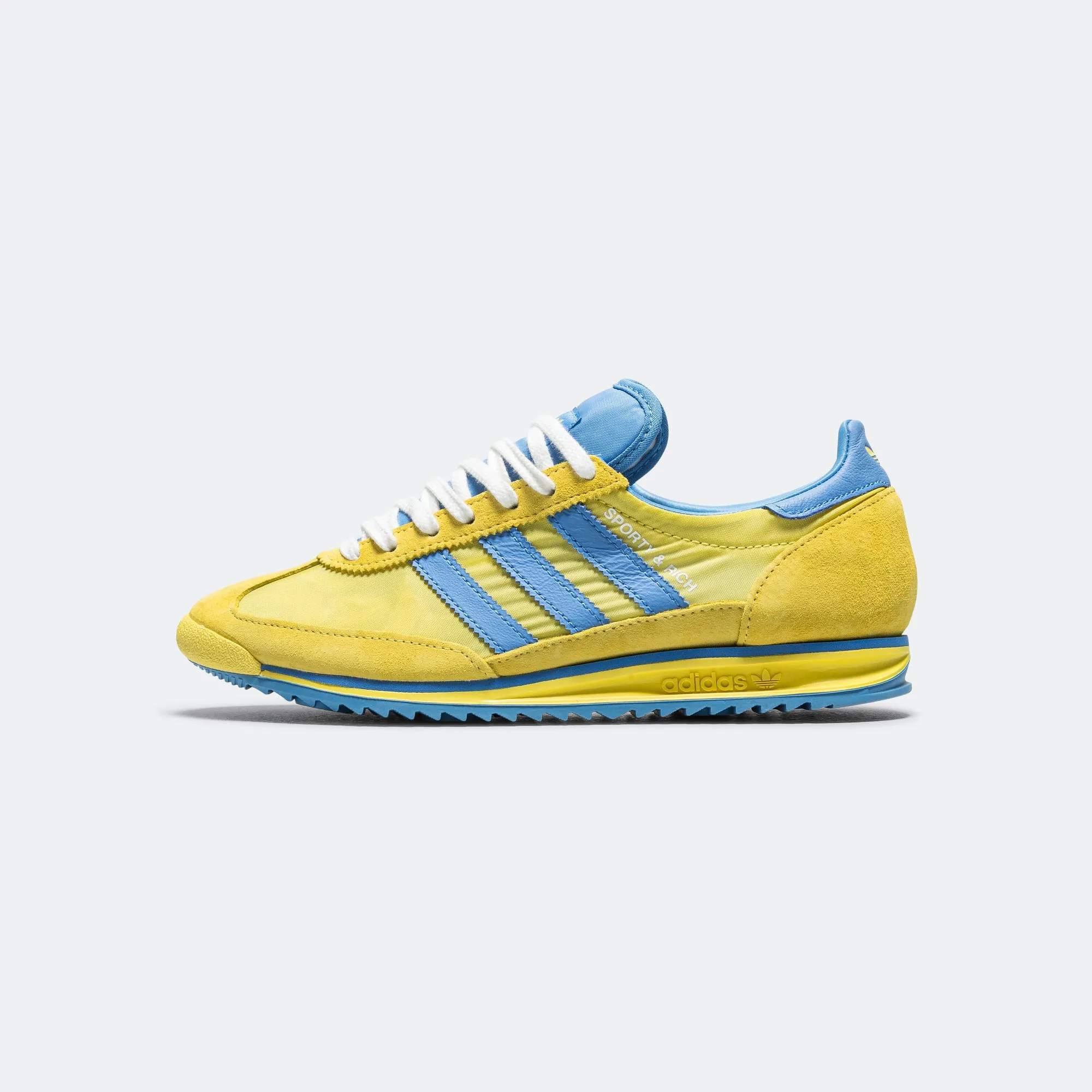 Versatile Choice Womens SL72 x Sporty & Rich - Light Yellow/Real Blue-Footwear White