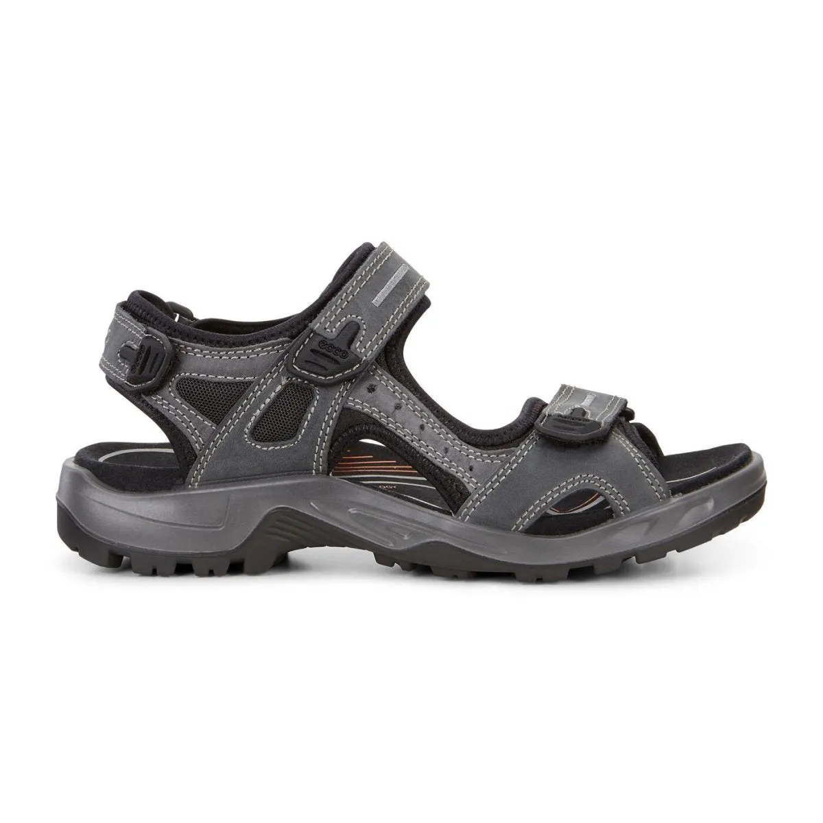 ECCO Men's Yucatan Sandal Marine Blue Laidback Look