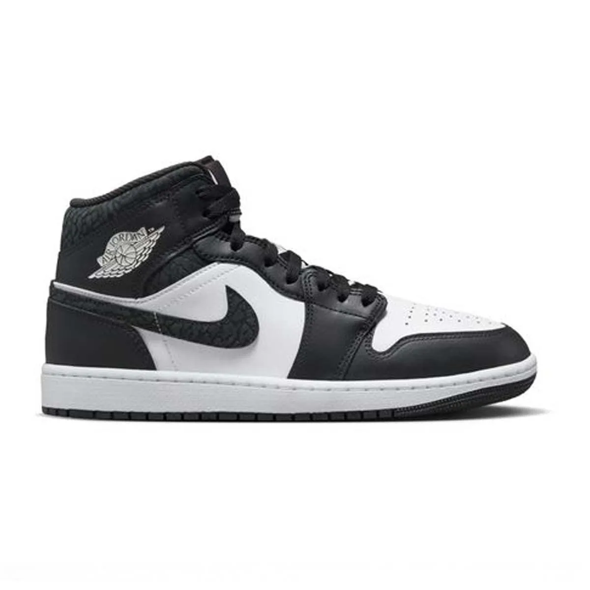 Air Jordan 1 Mid SE 'Panda Elephant' Good Traction