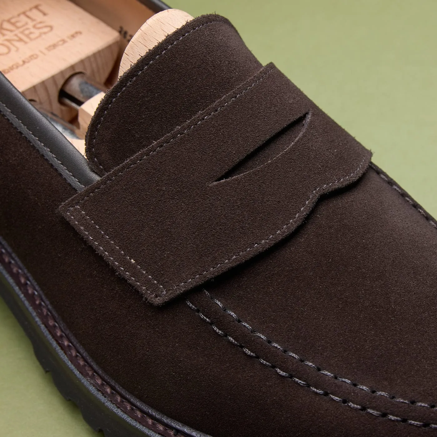 Boston 2 Dark Oak Suede Light Sole