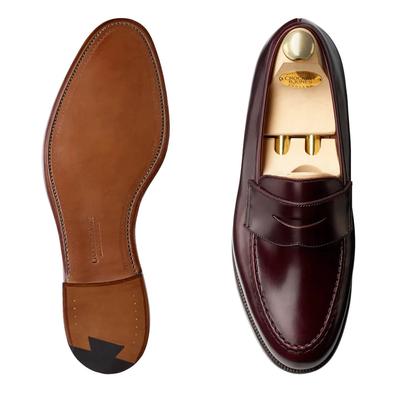 Boston Burgundy Cavalry Calf Relaxed Look