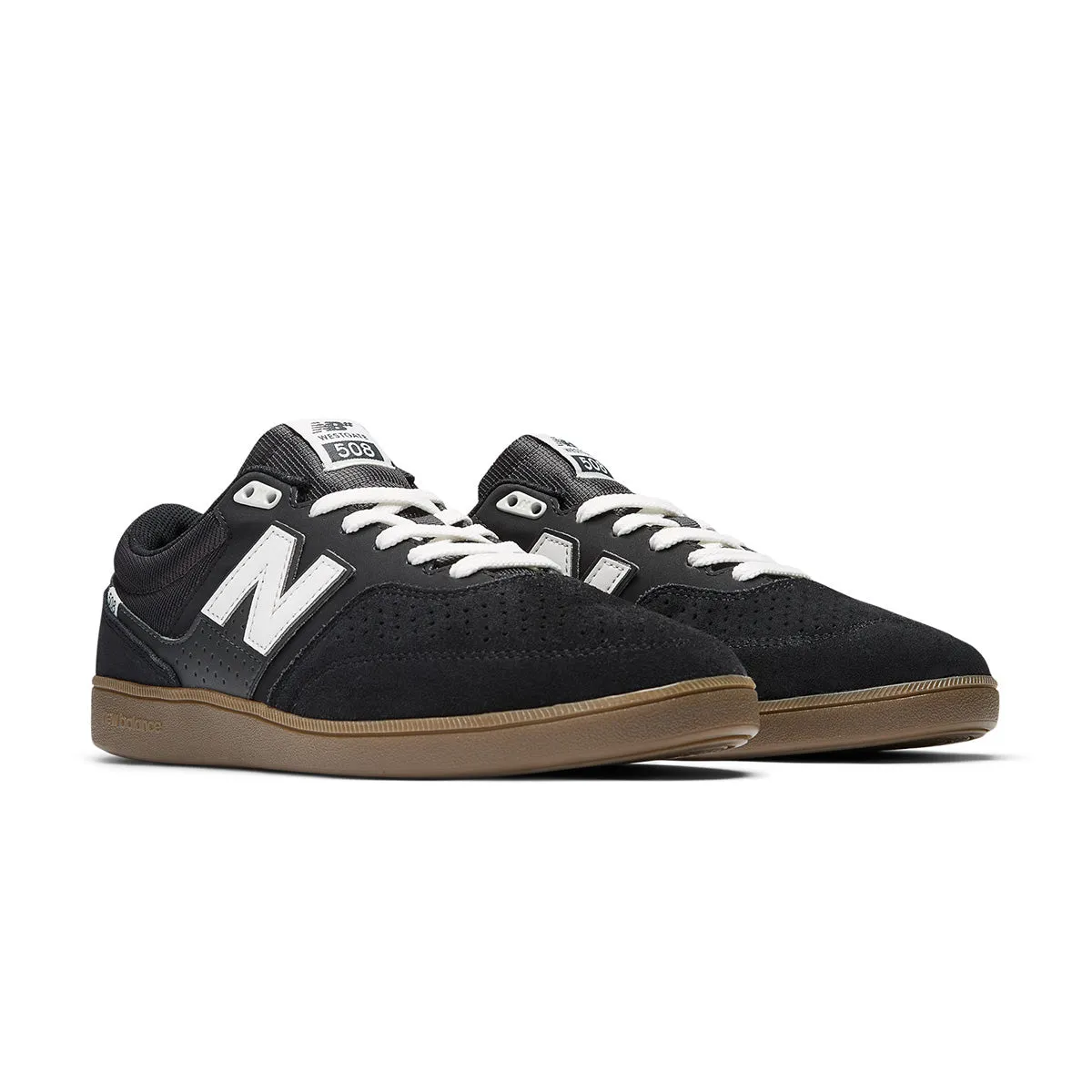 Fashion Forward Mid Top   Brandon Westgate Numeric 508 'Black White'