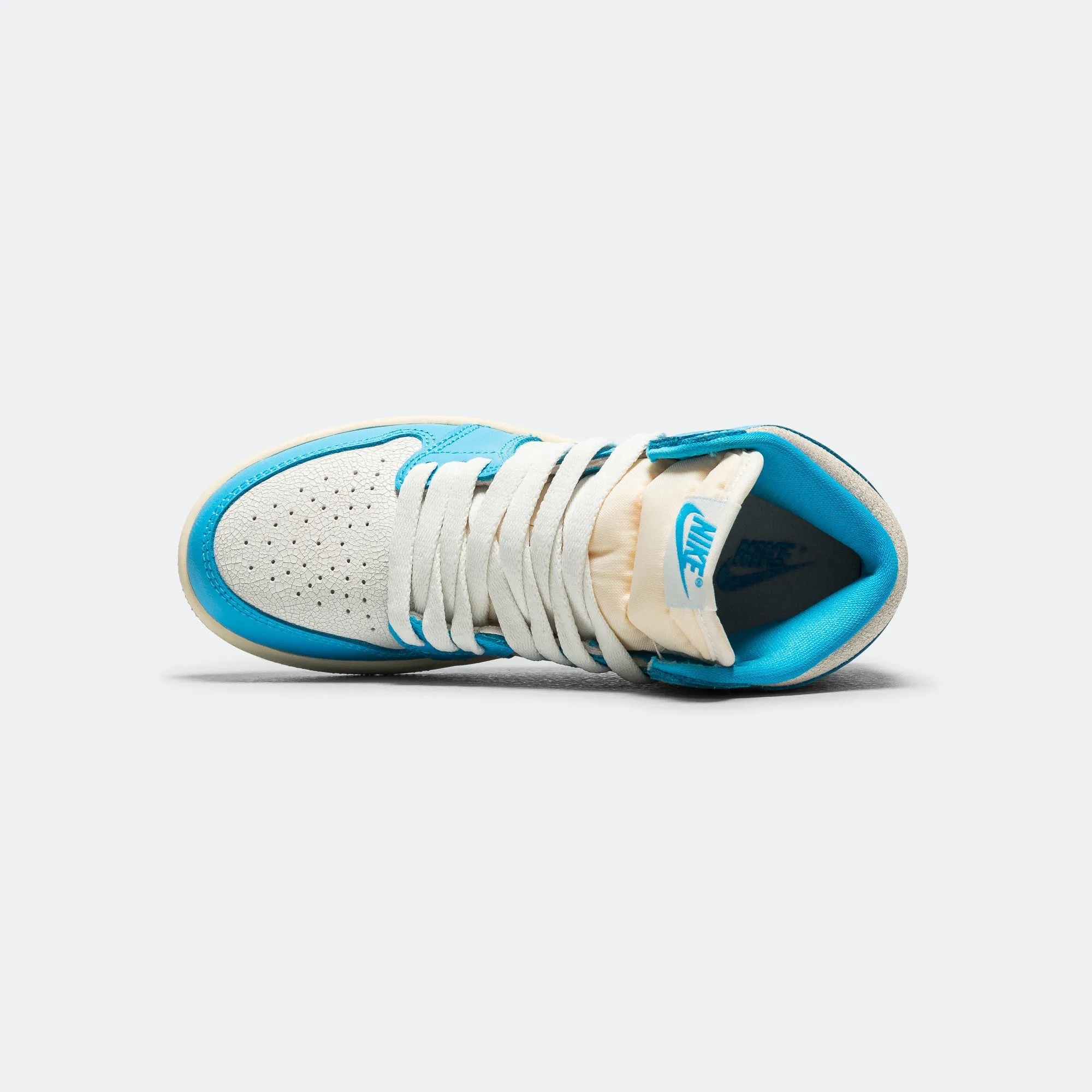 Adaptive Fit Lacing Jordan 1 Retro High OG (PS) - Dark Powder Blue/Sail